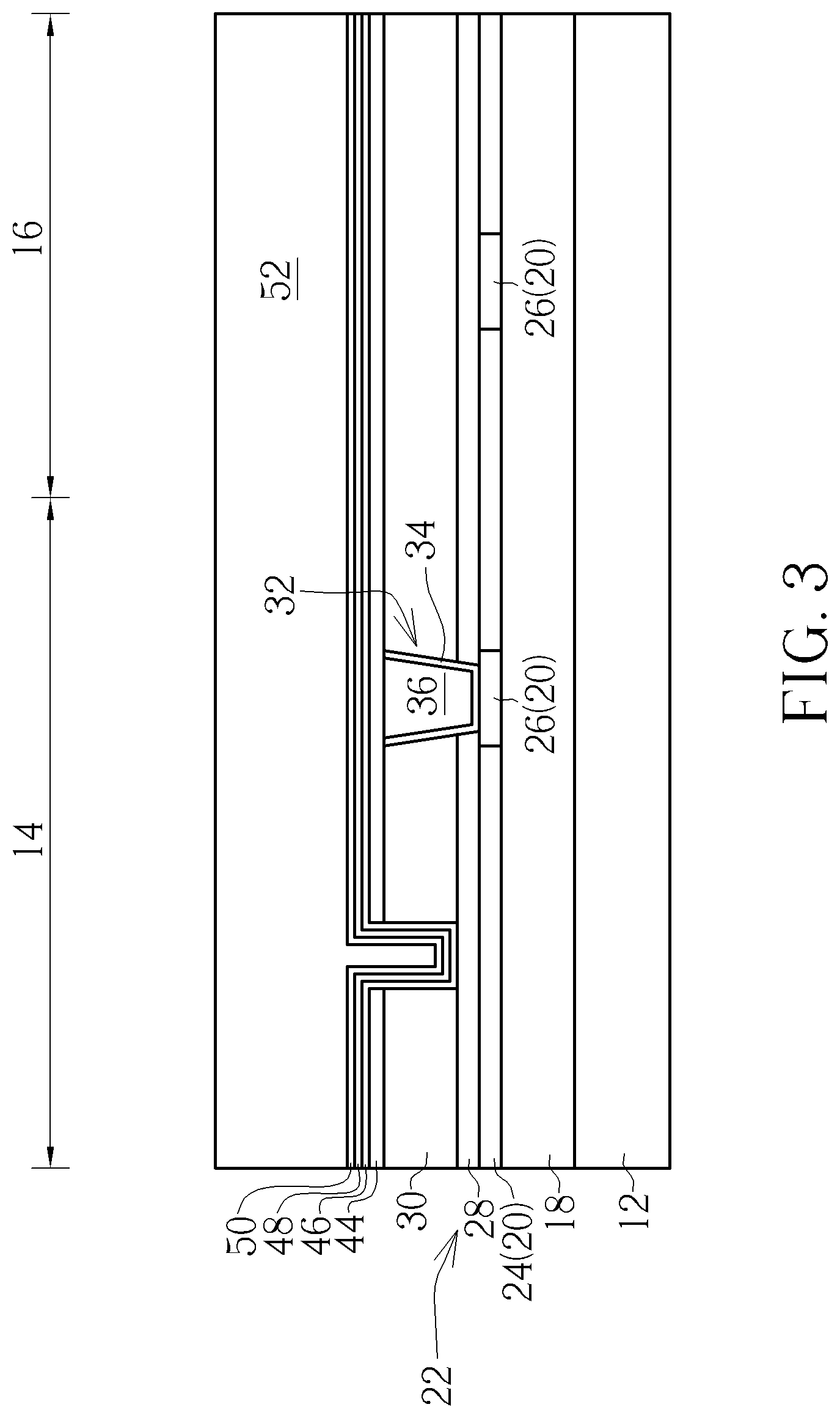 Patent US12102014 Figure 3 – Semiconductor device and method for fabricating the same