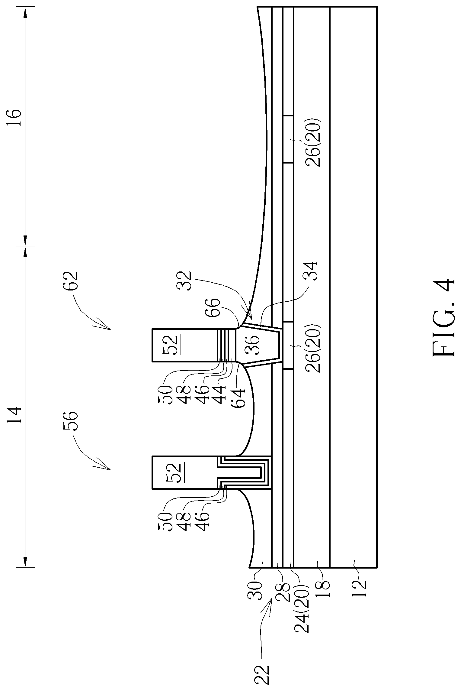 Patent US12102014 Figure 4 – Semiconductor device and method for fabricating the same