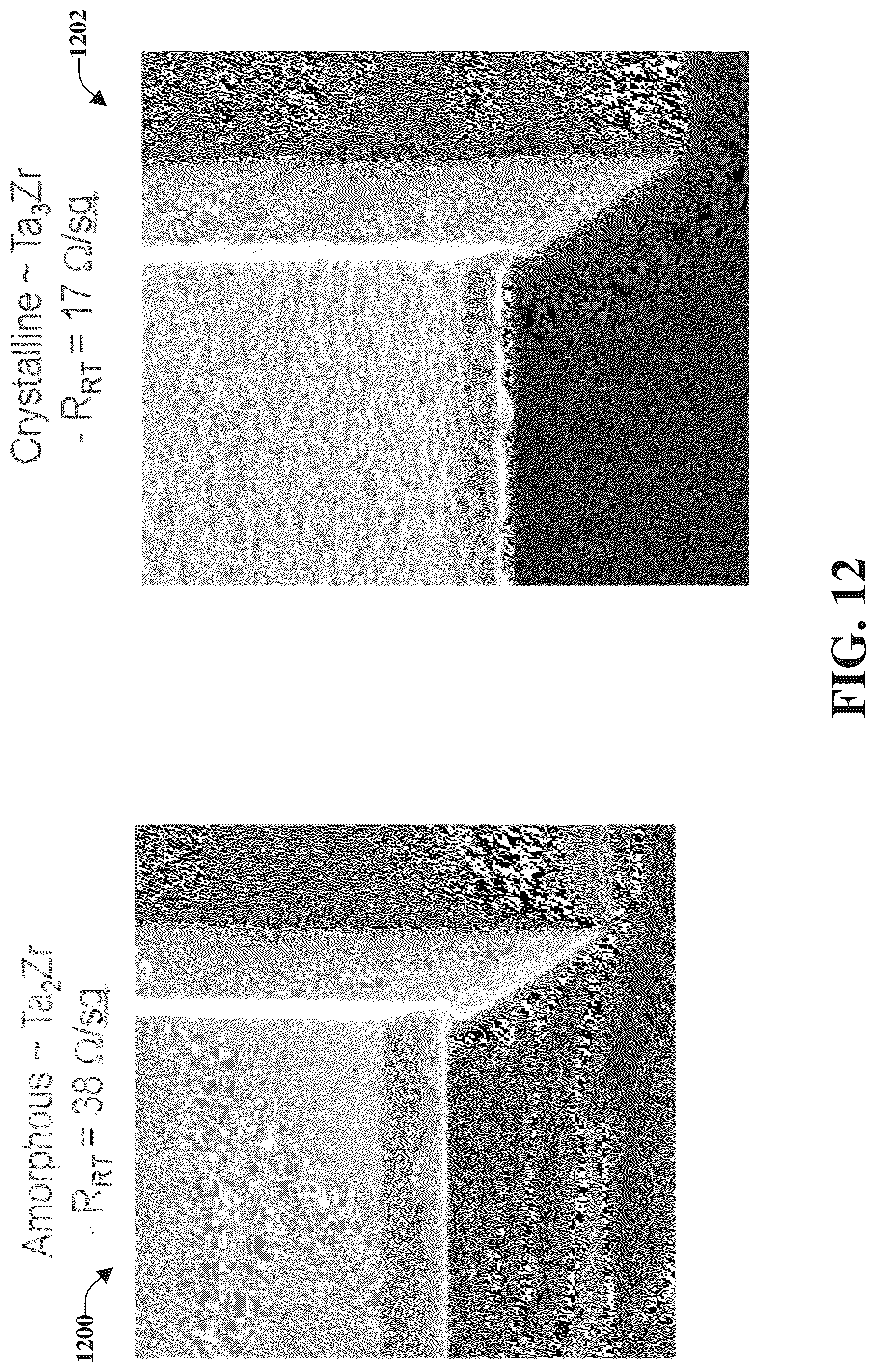 Patent US12102016 Figure 12 – Amorphous superconducting alloys for superconducting circuits