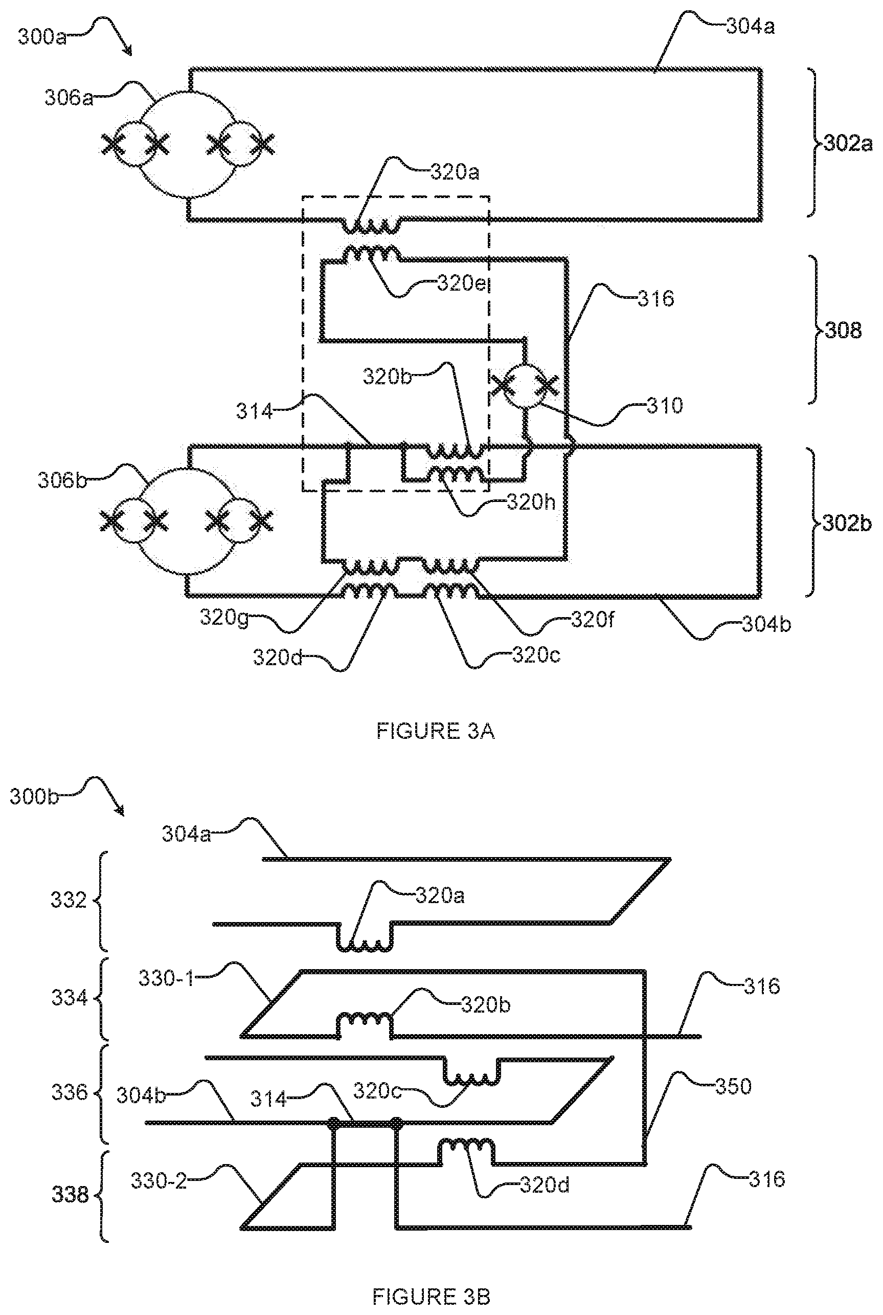 Patent US12102017 Figure 3 – Kinetic inductance for couplers and compact qubits