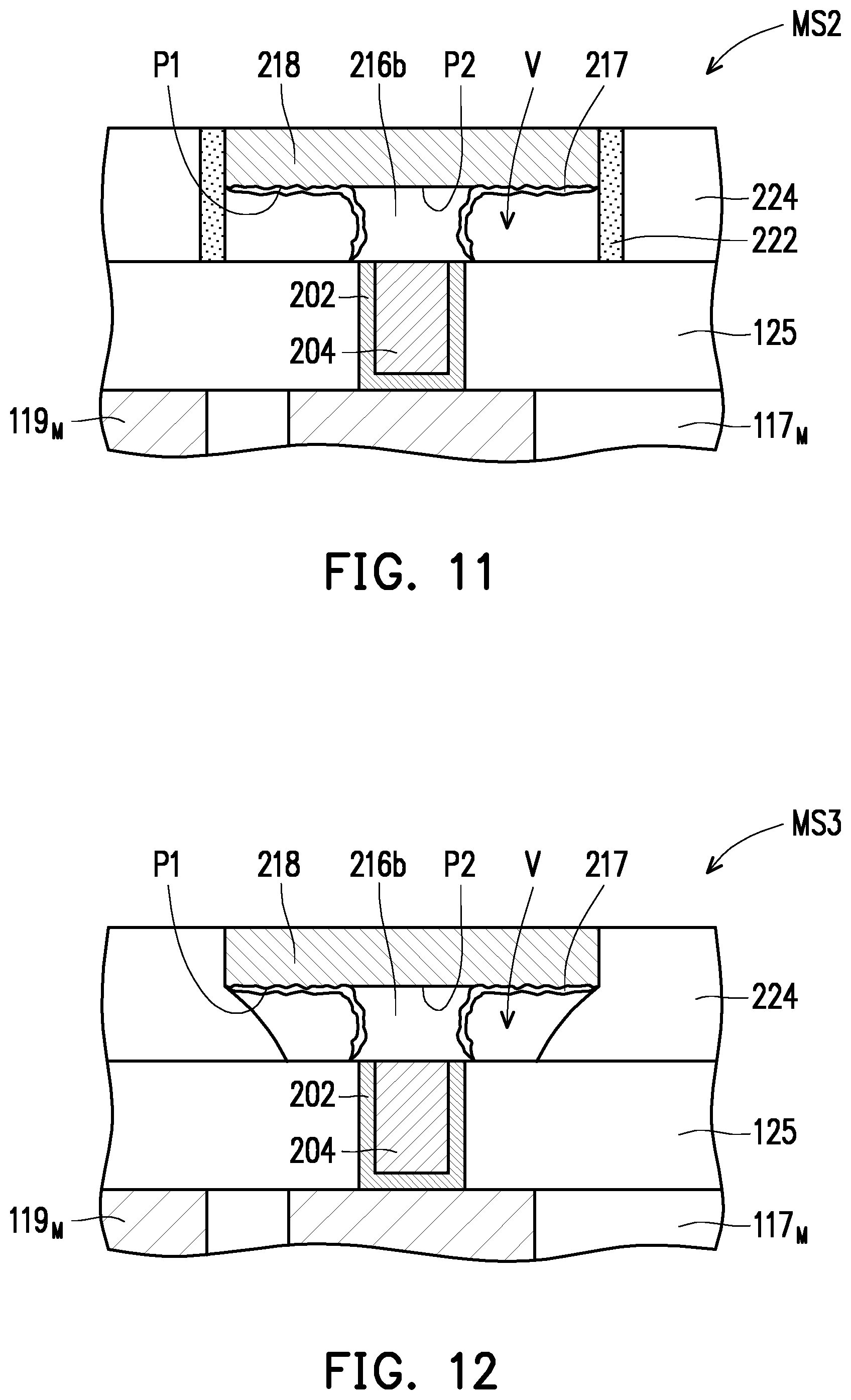 Patent US12102018 Figure 11 – Memory stacks and methods of forming the same