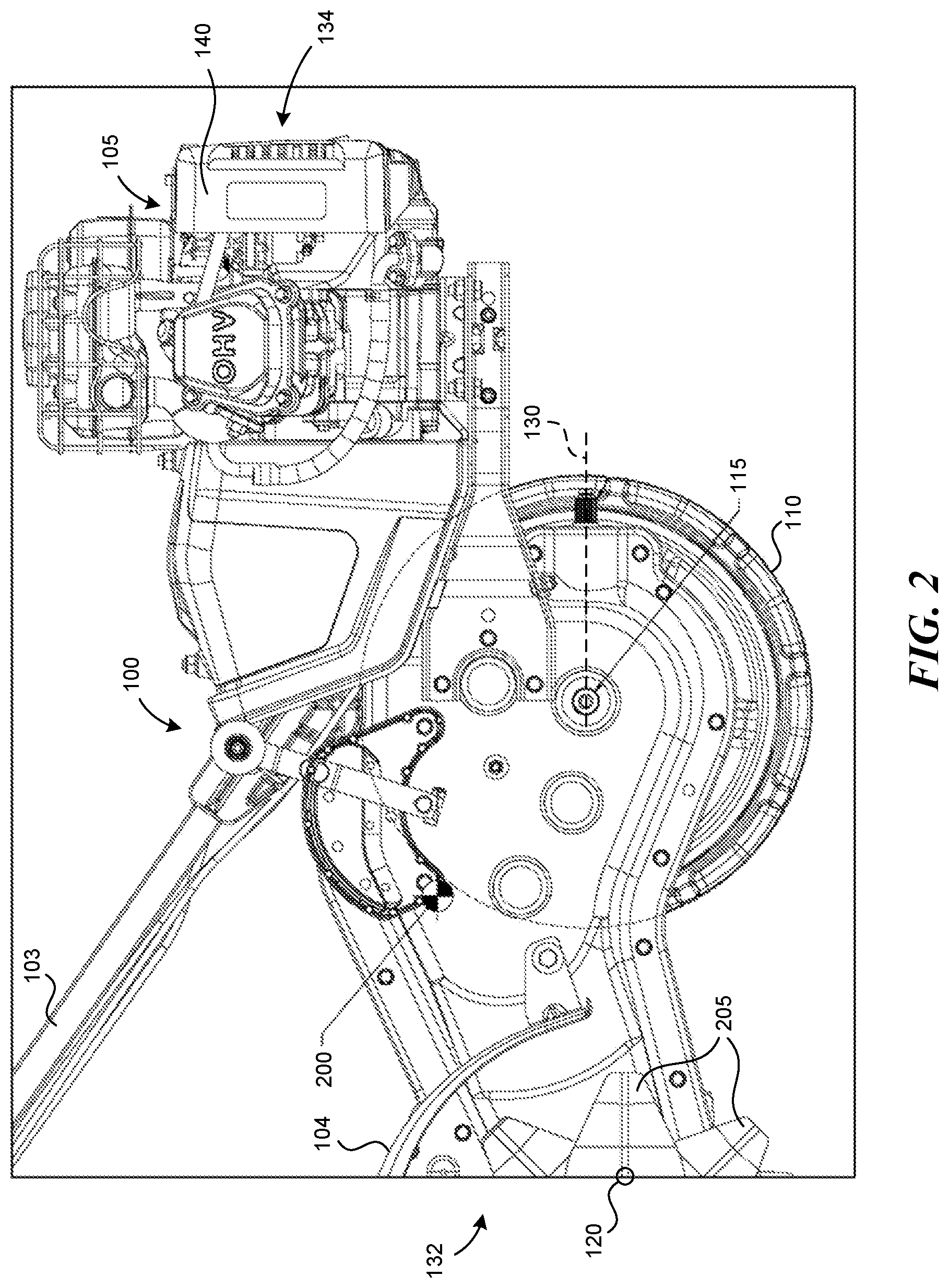 Patent US12102022 Figure 2 – Dual-direction tiller/cultivator