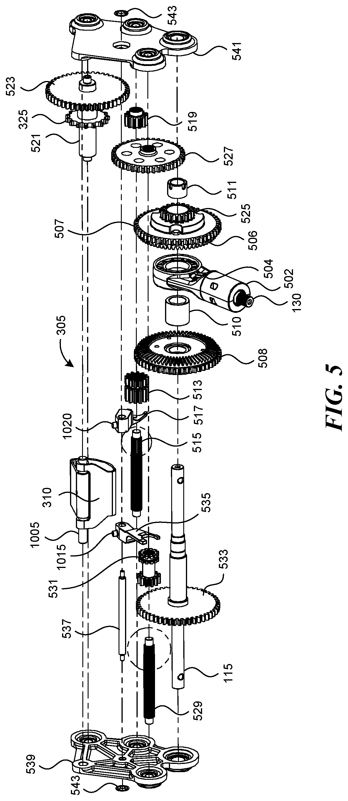 Patent US12102022 Figure 5 – Dual-direction tiller/cultivator