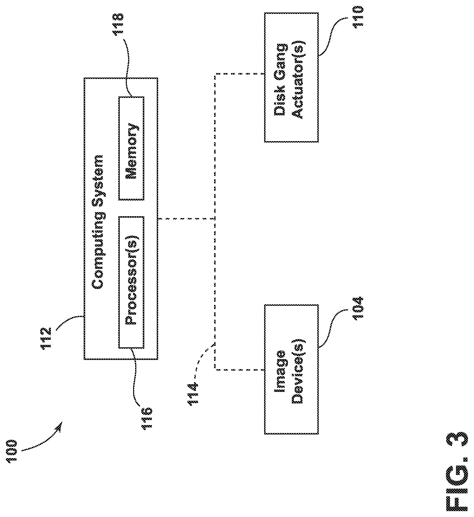 Patent US12102025 Figure 3 – System and method for controlling the operation of an agricultural implement