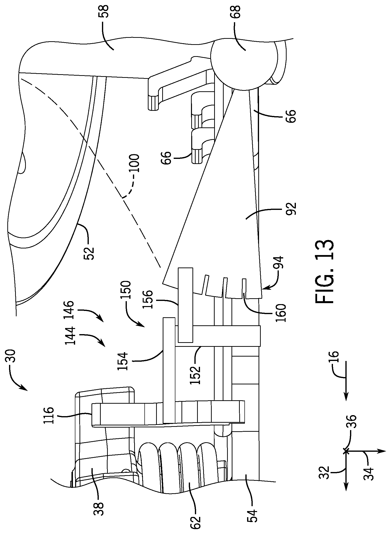 Patent US12102029 Figure 12 – Adjustable wedge assembly for changing angle on disk drill closing wheel