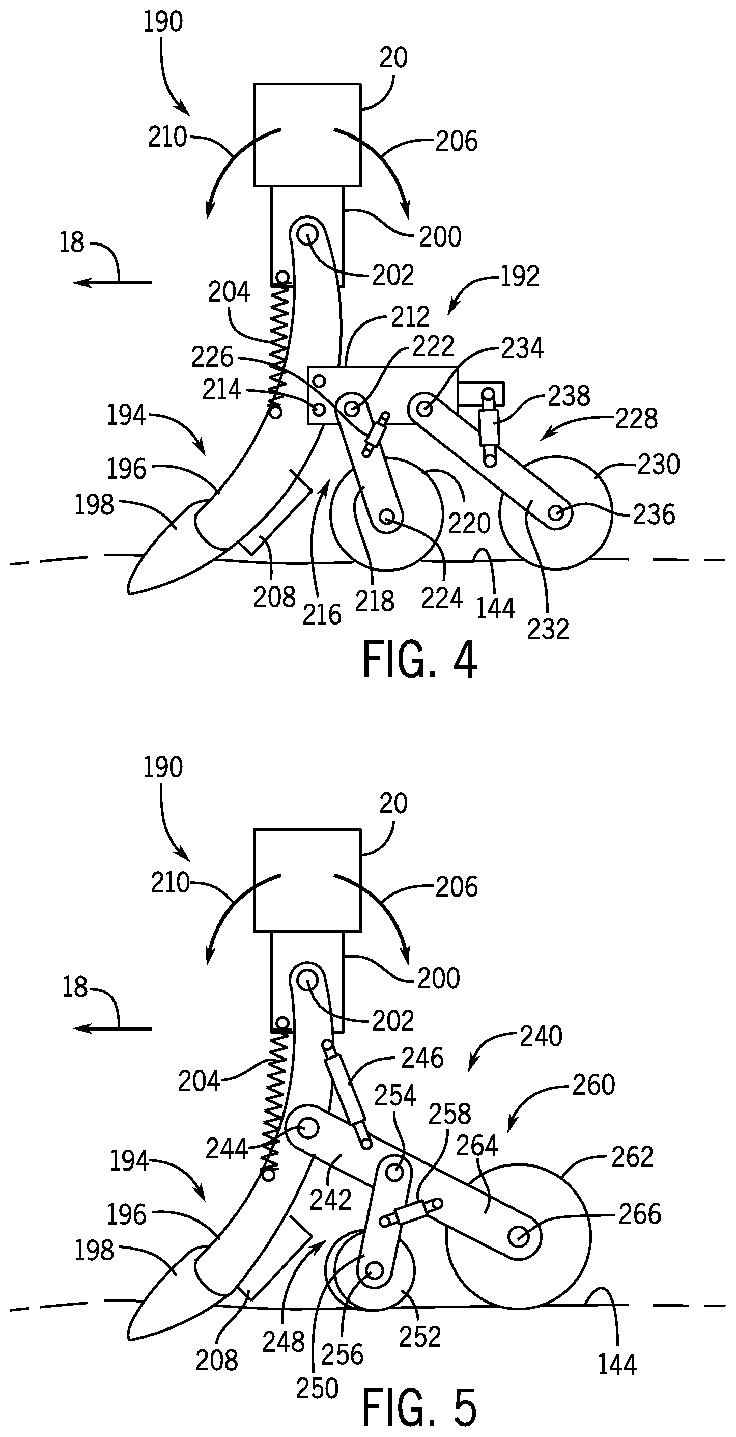 Patent US12102030 Figure 4 – Seeder row unit having a closing system