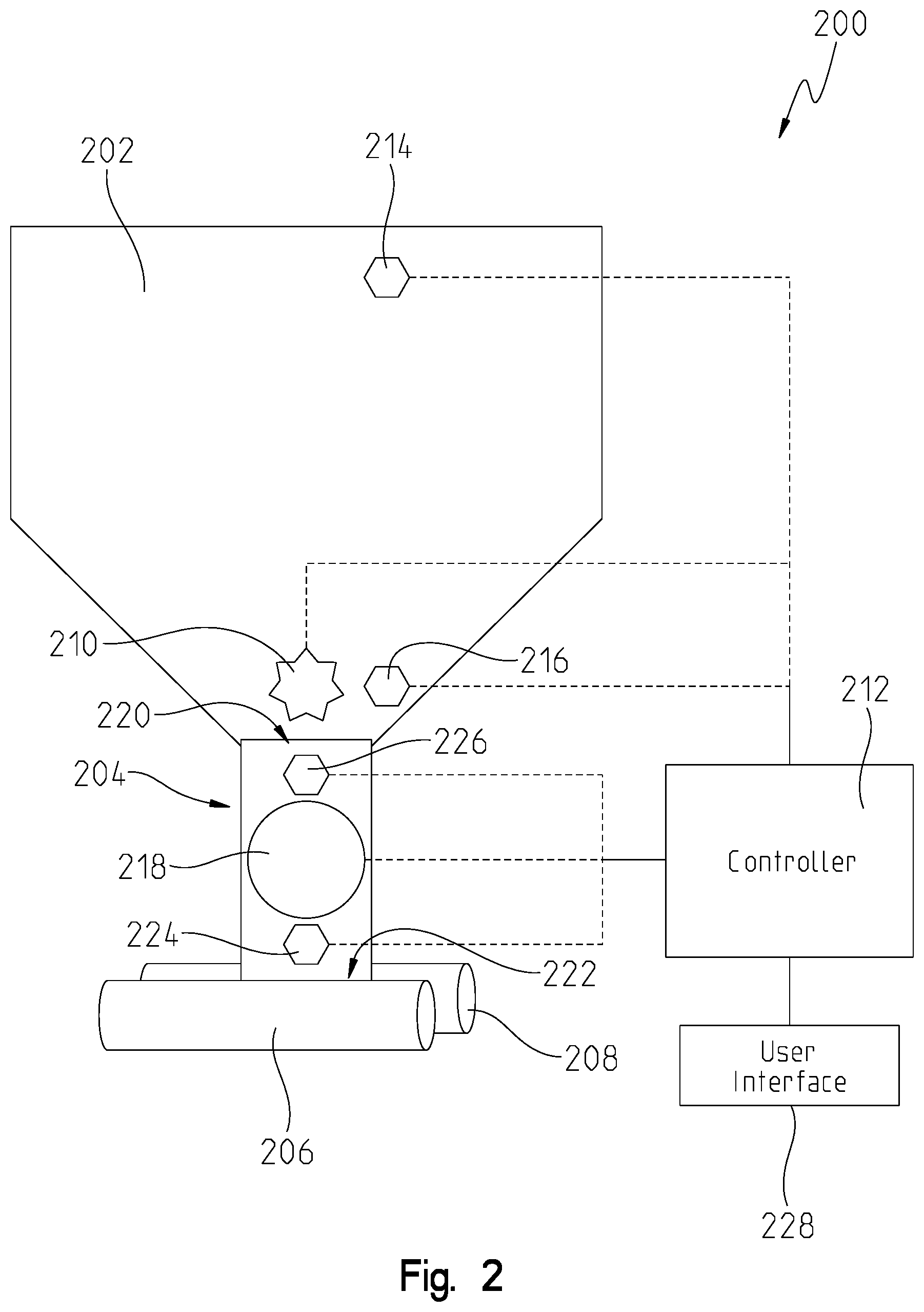Patent US12102031 Figure 2 – Meter housing apparatus and meter flow detection method