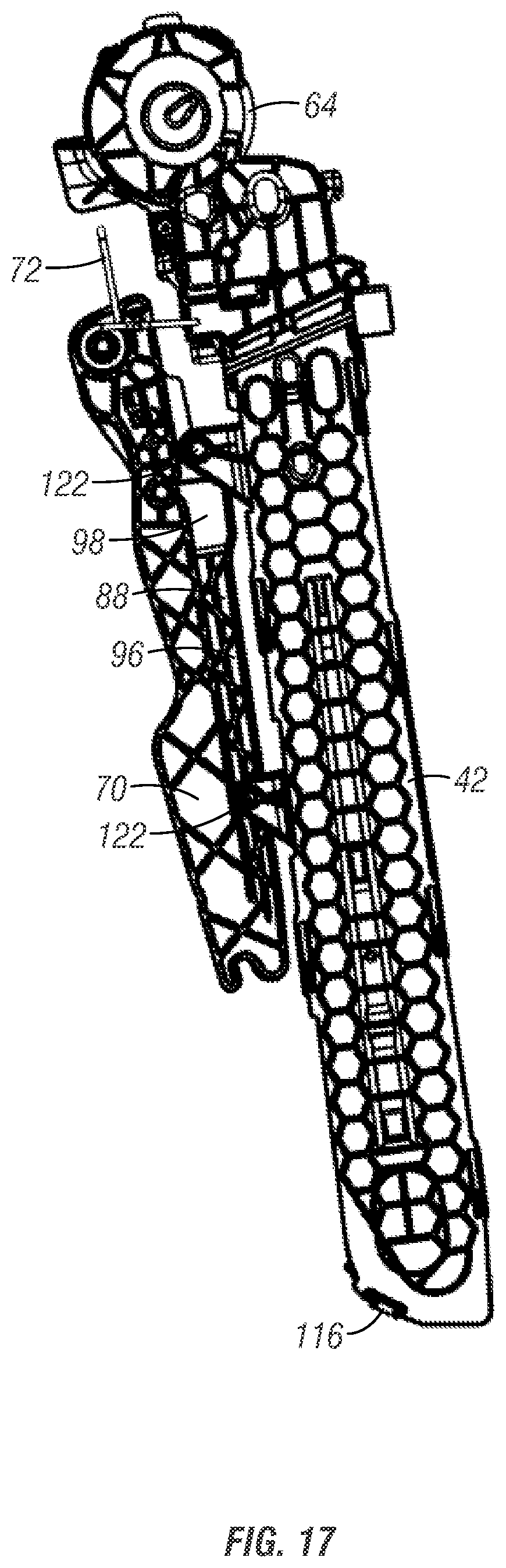 Patent US12102032 Figure 17 – Mount for agricultural implement