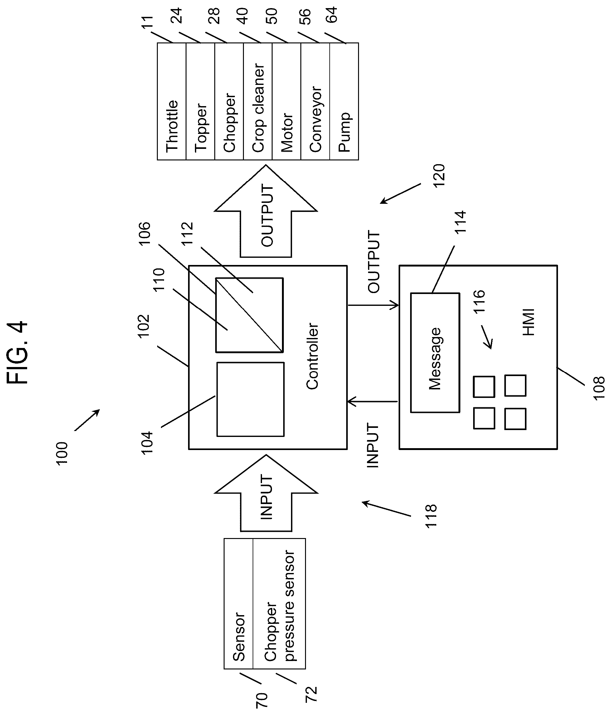 Patent US12102033 Figure 4 – Cut quality detection and reporting system for a harvester