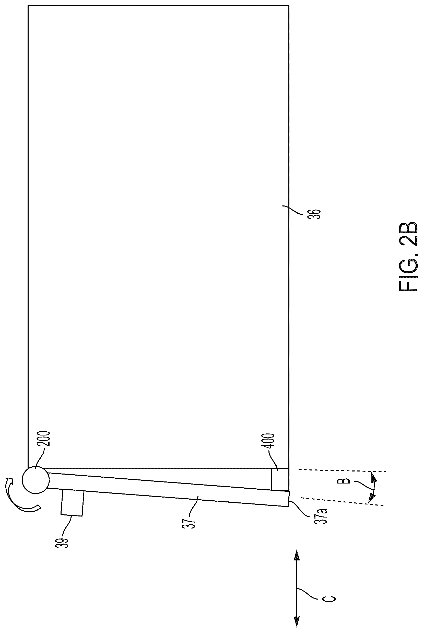 Patent US12102038 Figure 3 – Apparatus and method for adjusting faceplate of feeder for agricultural vehicle