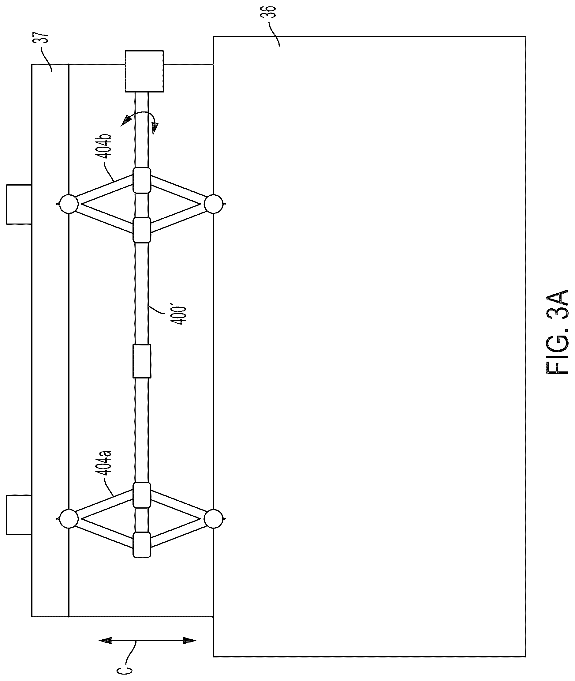 Patent US12102038 Figure 4 – Apparatus and method for adjusting faceplate of feeder for agricultural vehicle