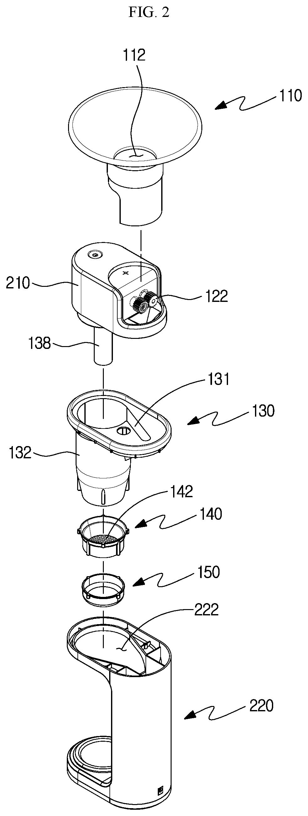Patent US12102040 Figure 2 – Apparatus for automatically separating fine-sized seeds