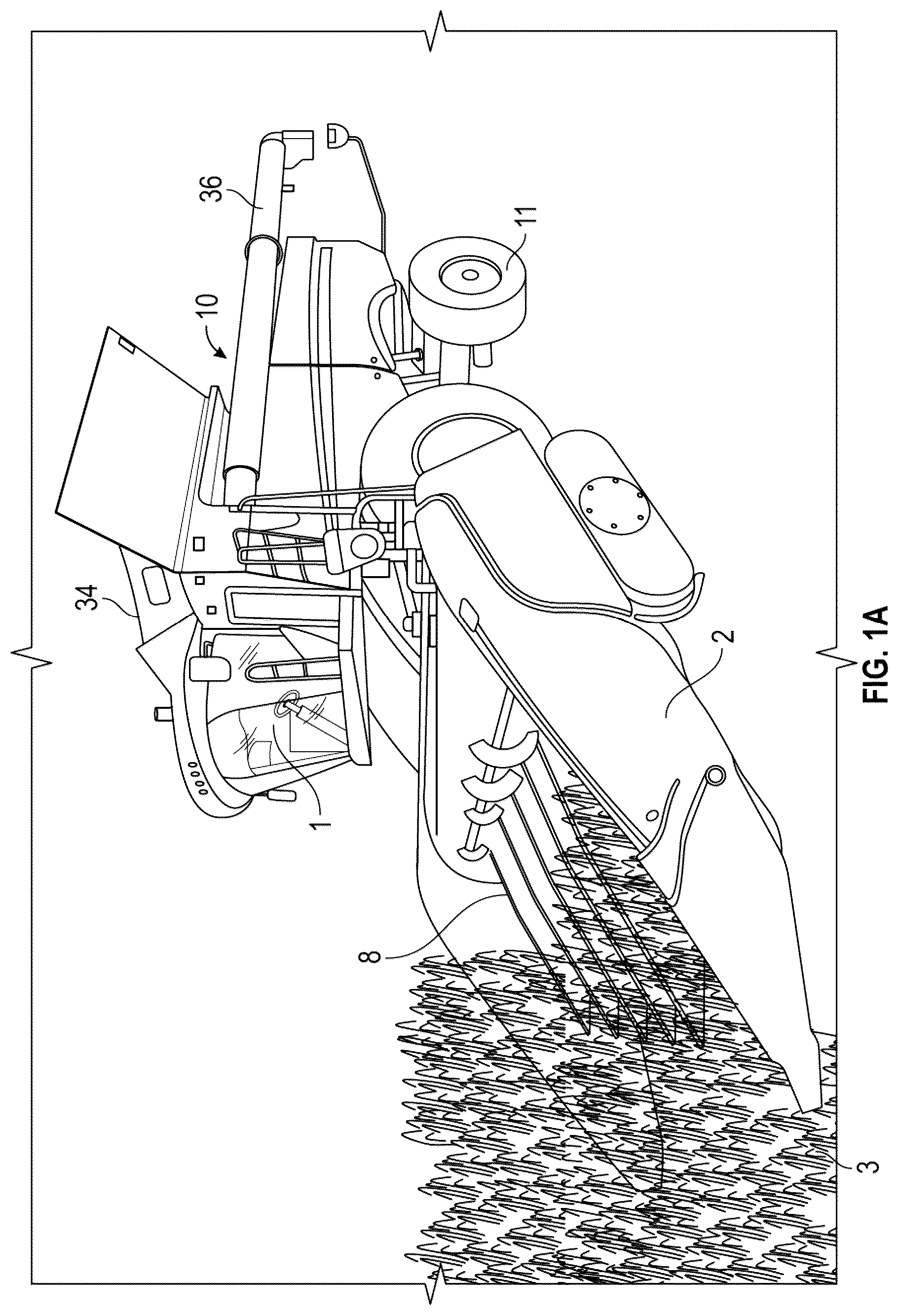 Patent US12102041 Figure 1 – Methods and systems for threshing/separating grains and legumes utilizing concaves