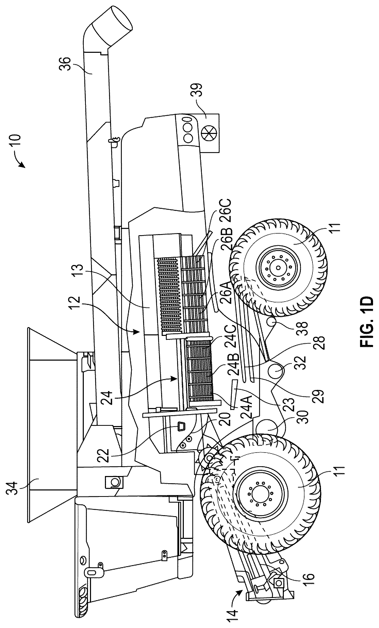 Patent US12102041 Figure 4 – Methods and systems for threshing/separating grains and legumes utilizing concaves