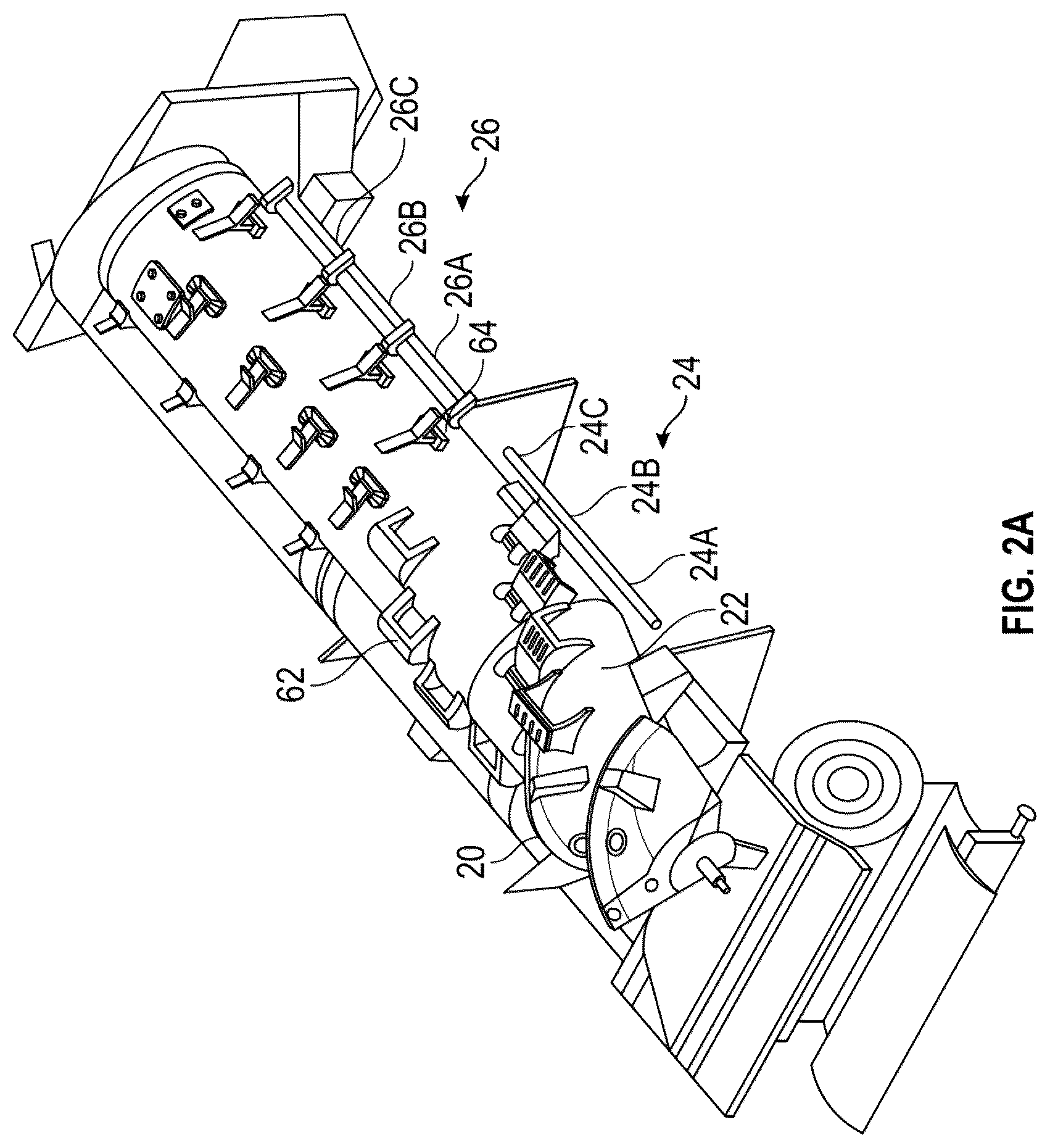 Patent US12102041 Figure 5 – Methods and systems for threshing/separating grains and legumes utilizing concaves