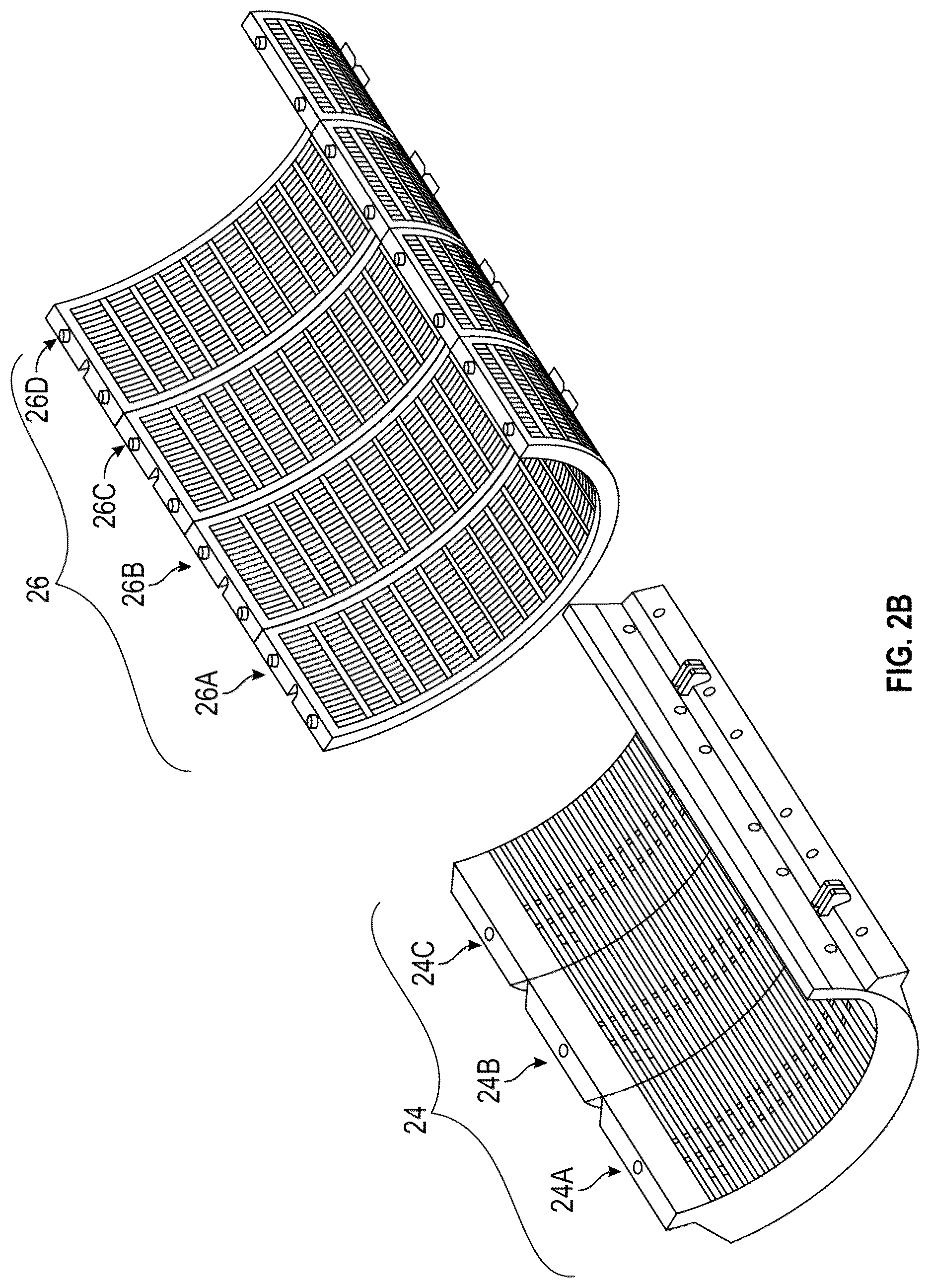 Patent US12102041 Figure 6 – Methods and systems for threshing/separating grains and legumes utilizing concaves