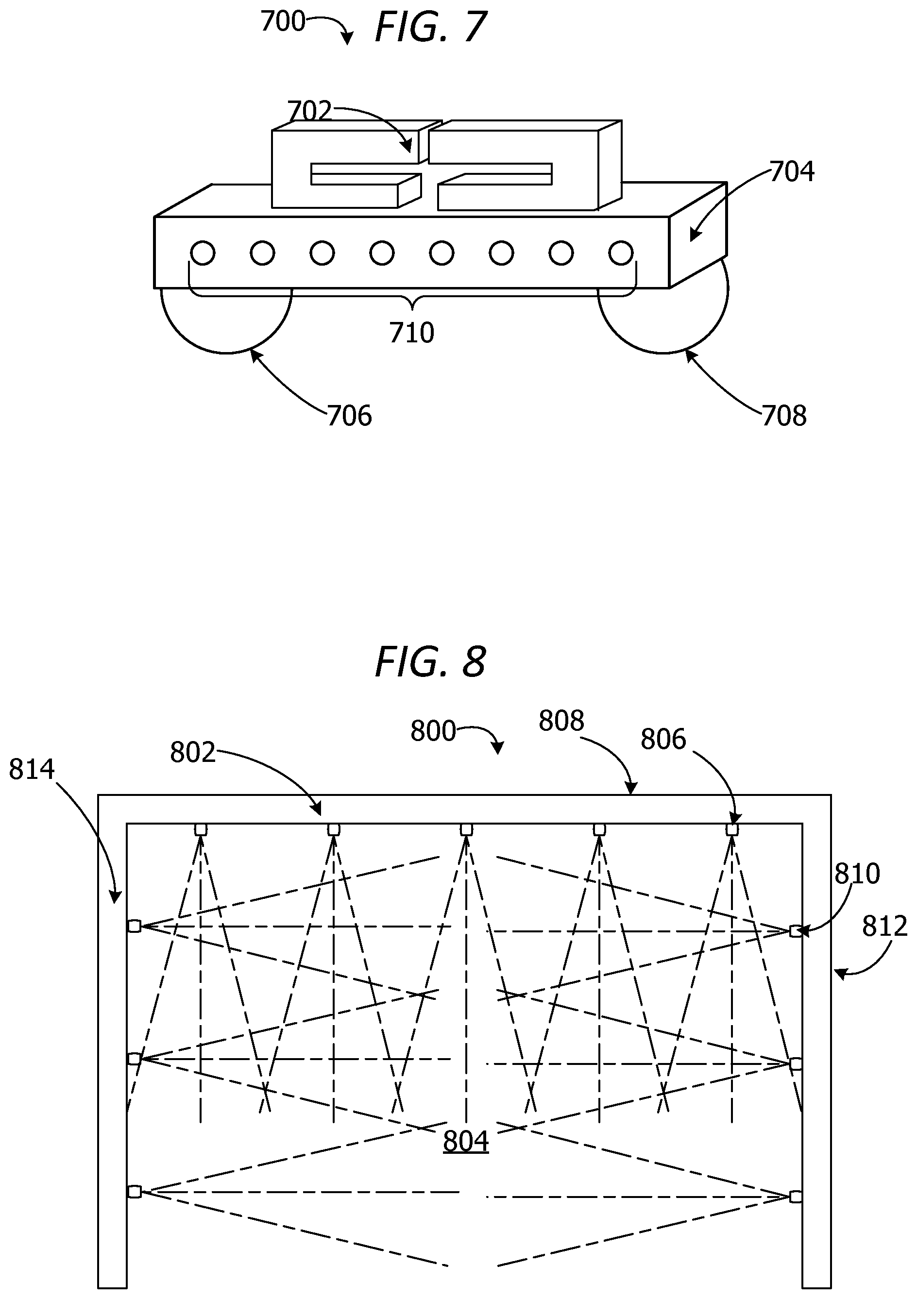 Patent US12102043 Figure 6 – System for watering live plants on a maneuverable rack