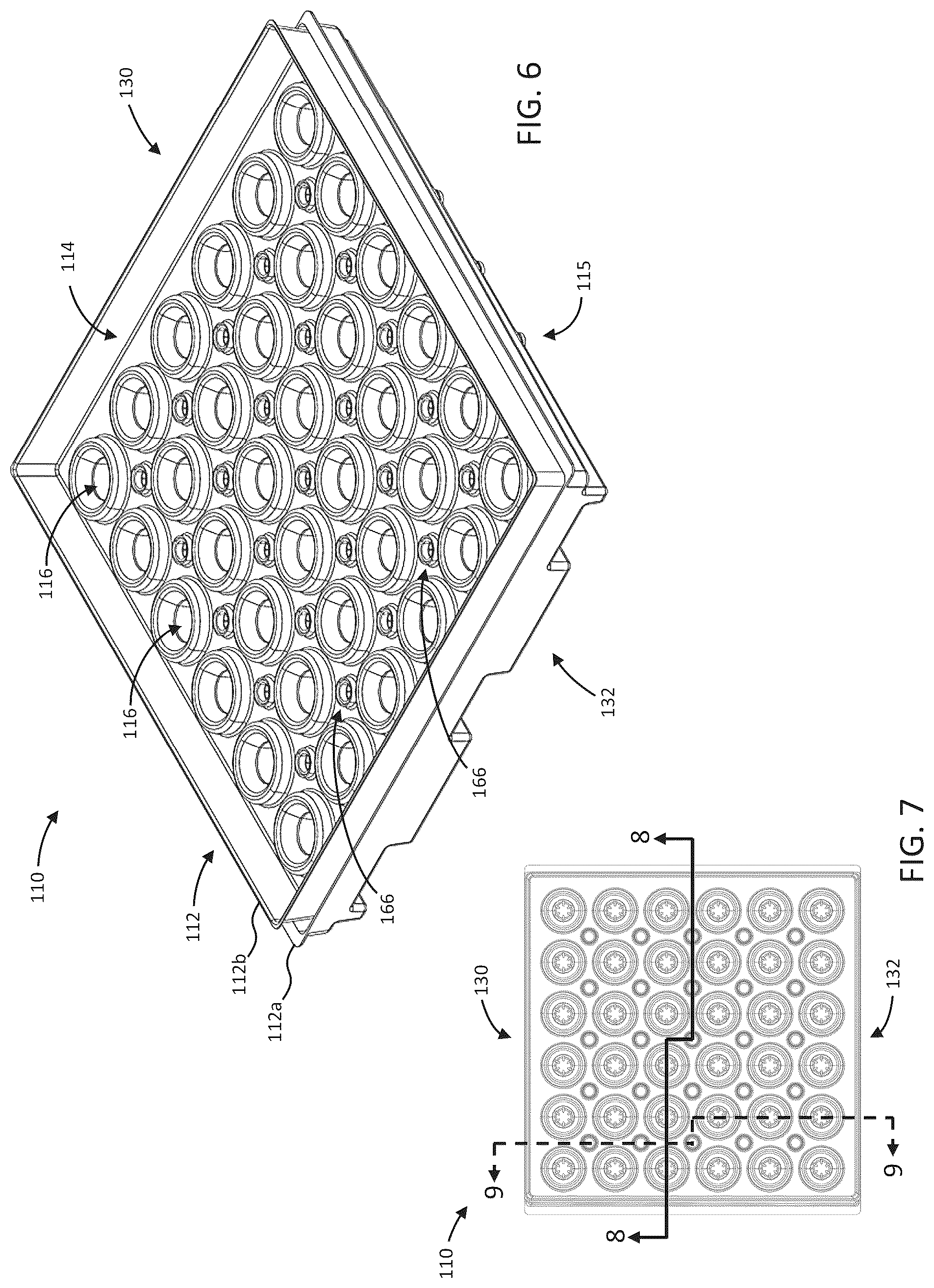 Patent US12102044 Figure 5 – High-density plant cultivation systems and related apparatuses and methods