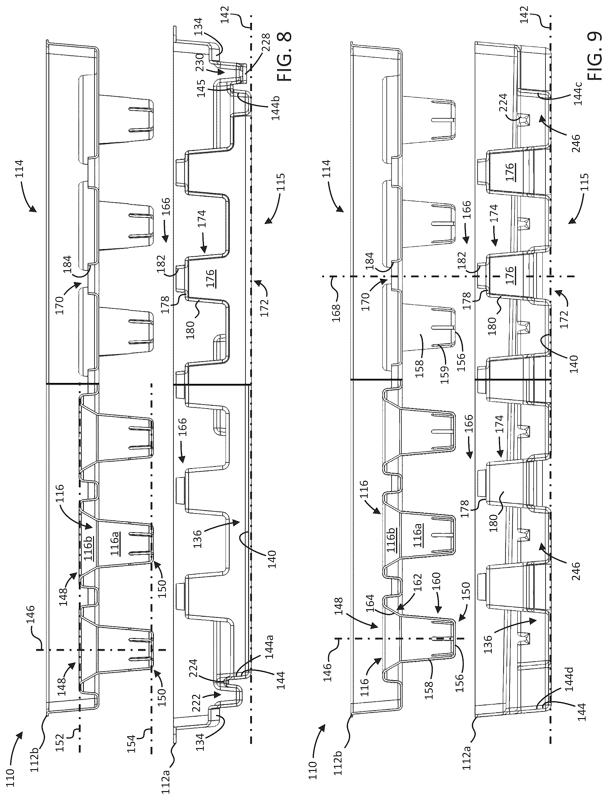 Patent US12102044 Figure 6 – High-density plant cultivation systems and related apparatuses and methods