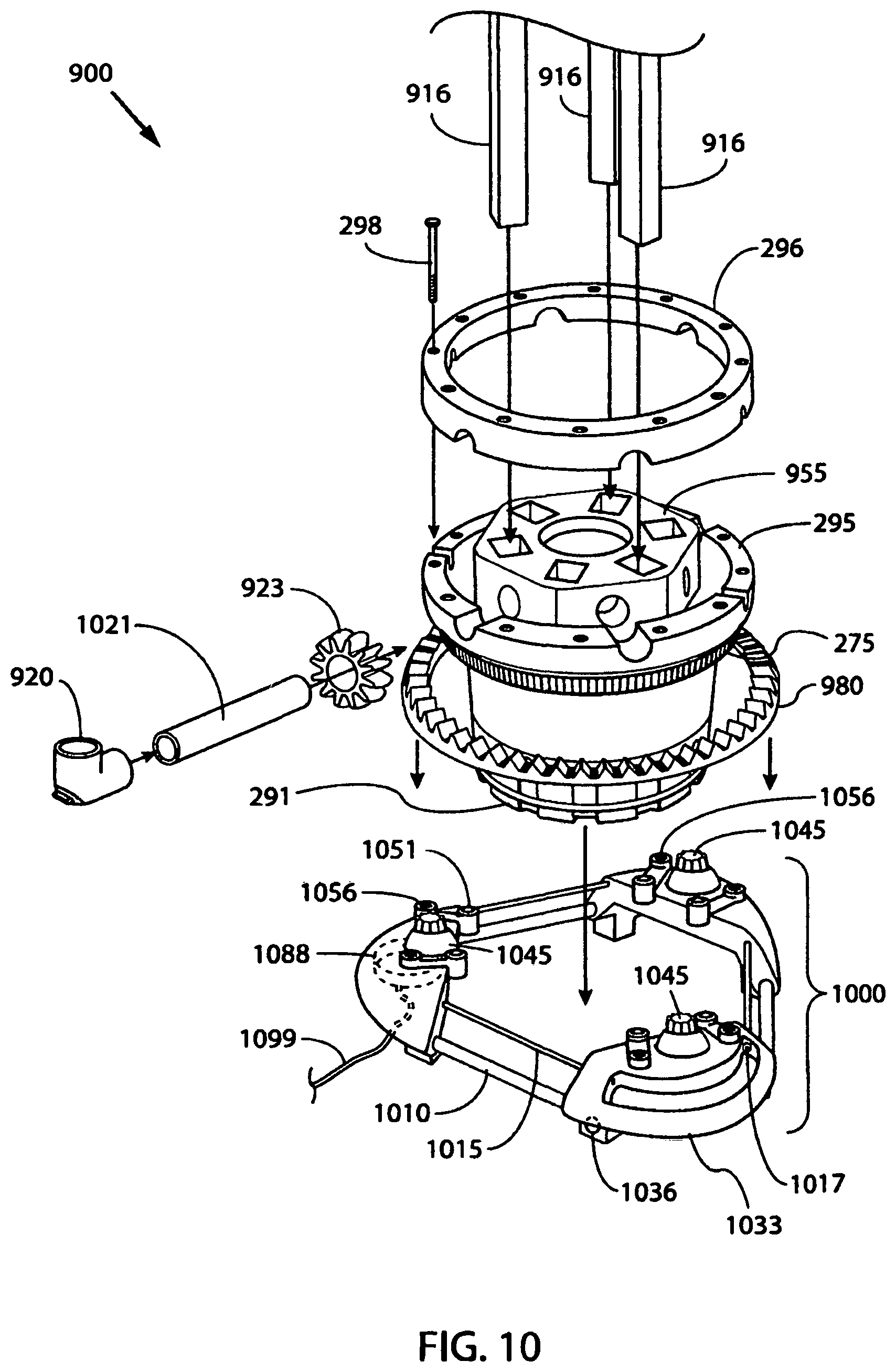 Patent US12102045 Figure 11 – Modular systems and methods for propagating plants in hydrophonic and aquaponic environments