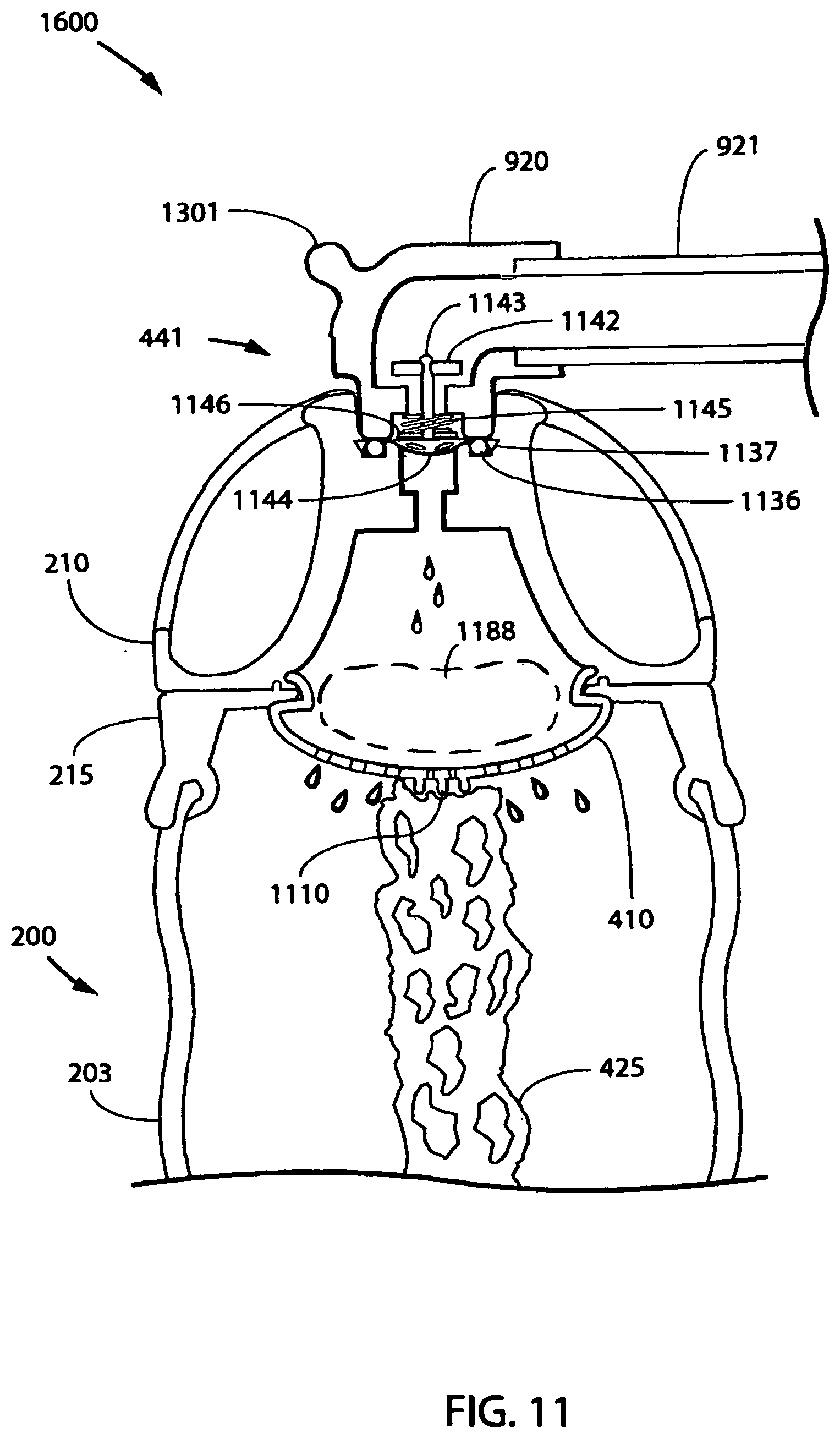 Patent US12102045 Figure 12 – Modular systems and methods for propagating plants in hydrophonic and aquaponic environments