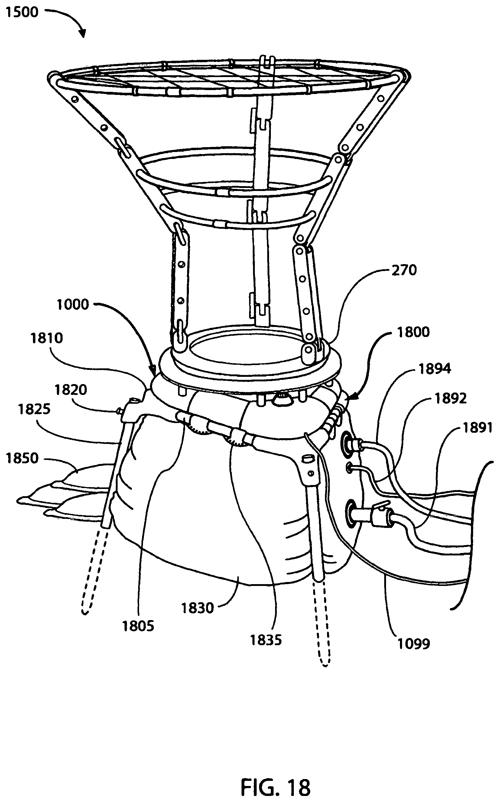 Patent US12102045 Figure 19 – Modular systems and methods for propagating plants in hydrophonic and aquaponic environments