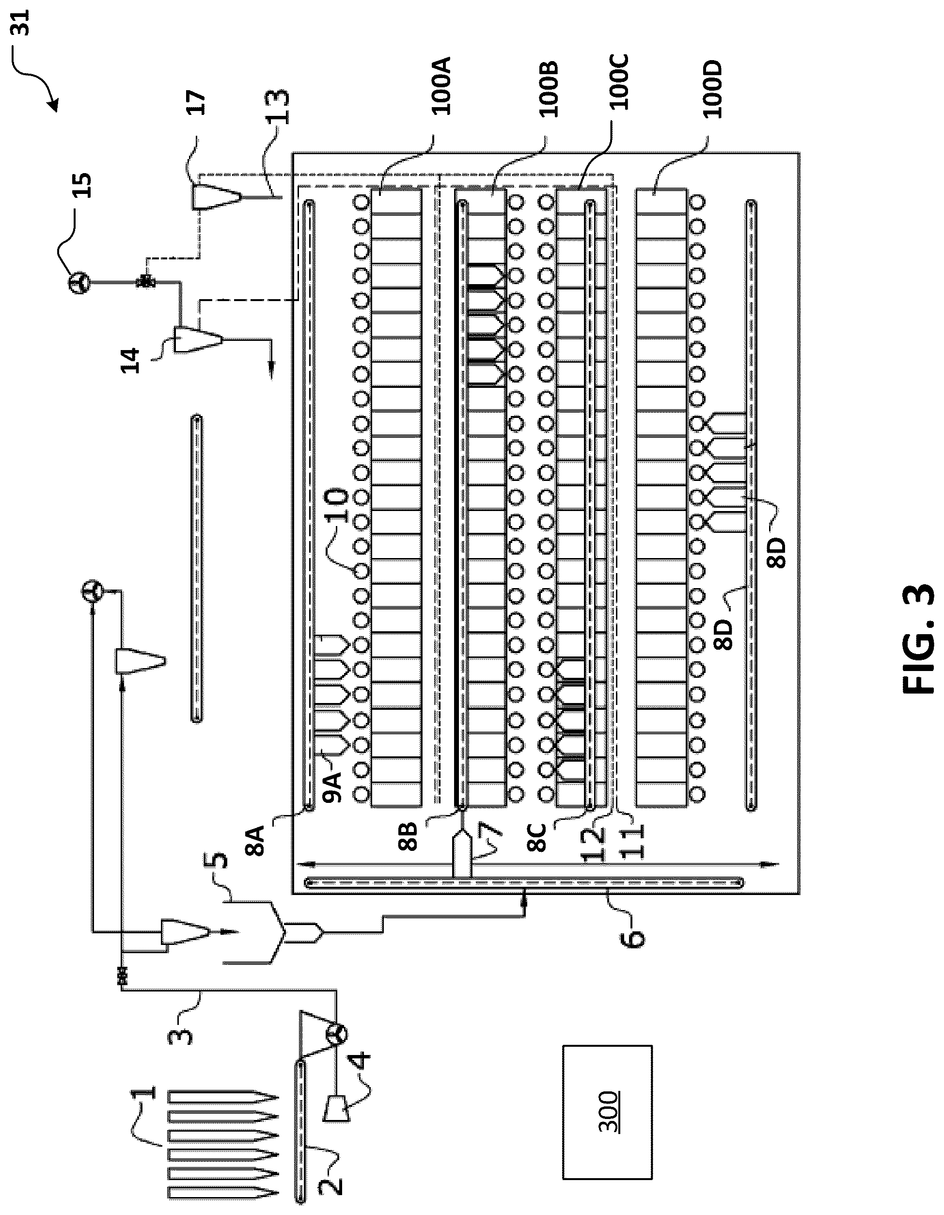 Patent US12102058 Figure 3 – Automated insect rearing facility, container, and modules