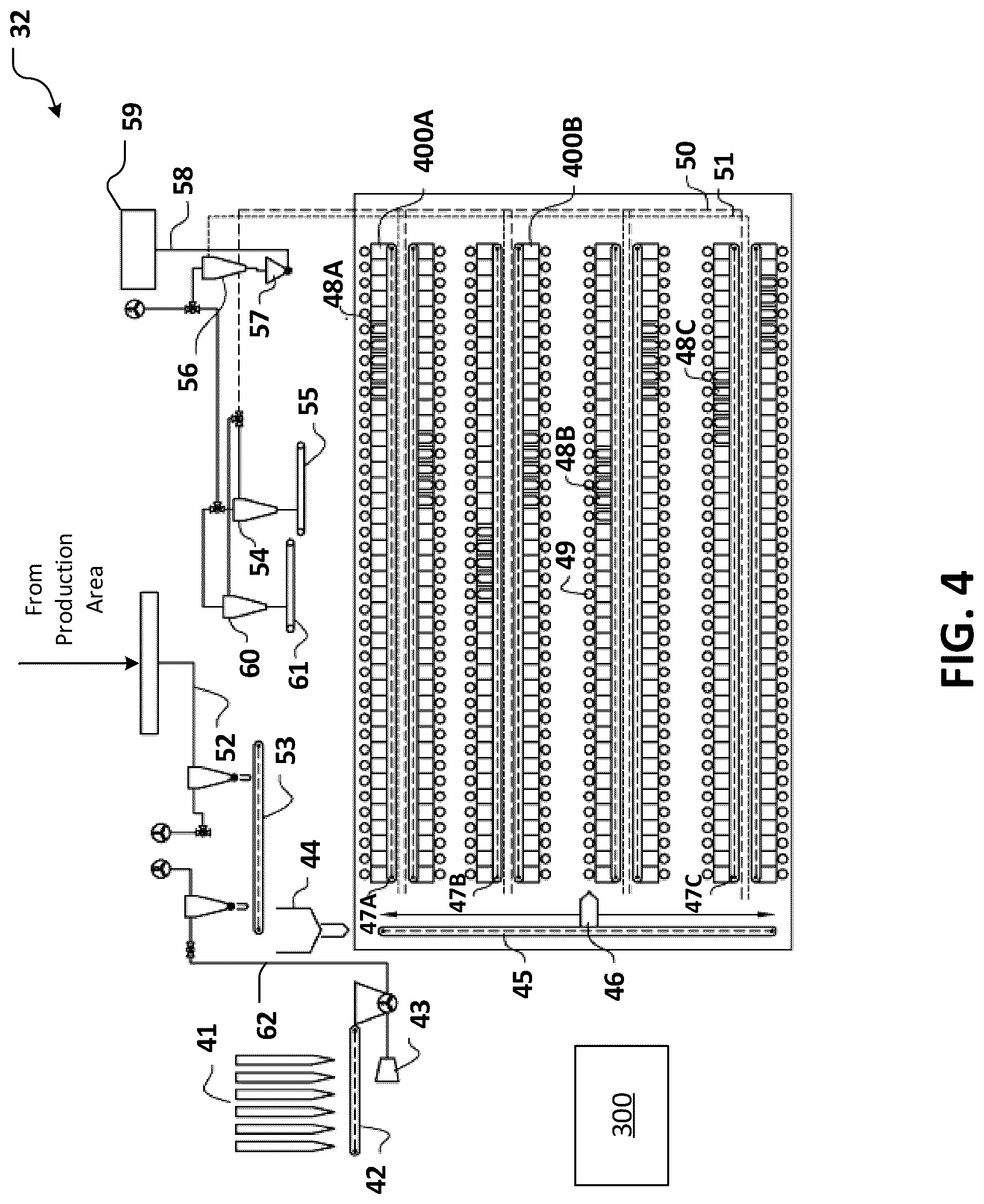 Patent US12102058 Figure 4 – Automated insect rearing facility, container, and modules