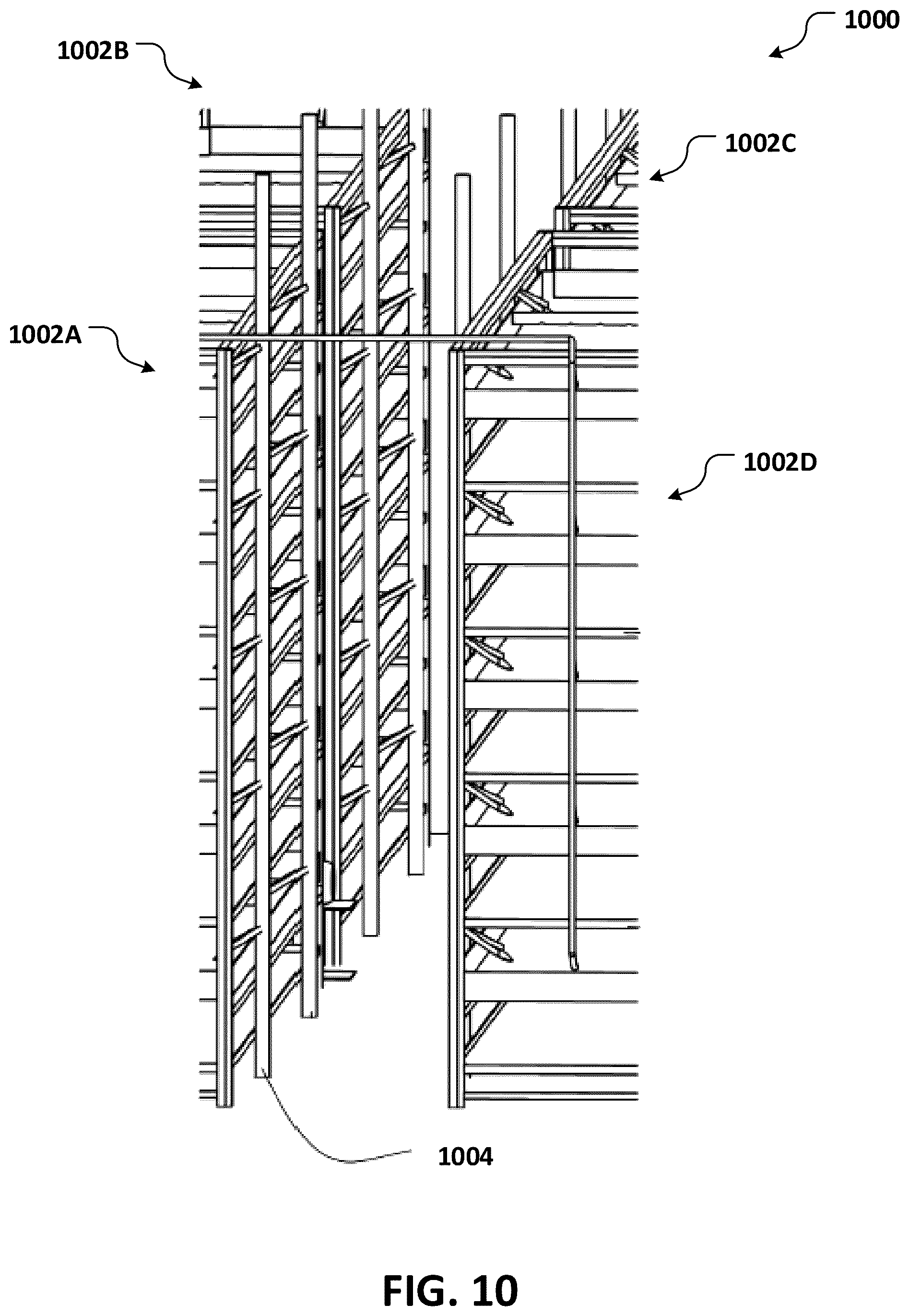 Patent US12102058 Figure 10 – Automated insect rearing facility, container, and modules