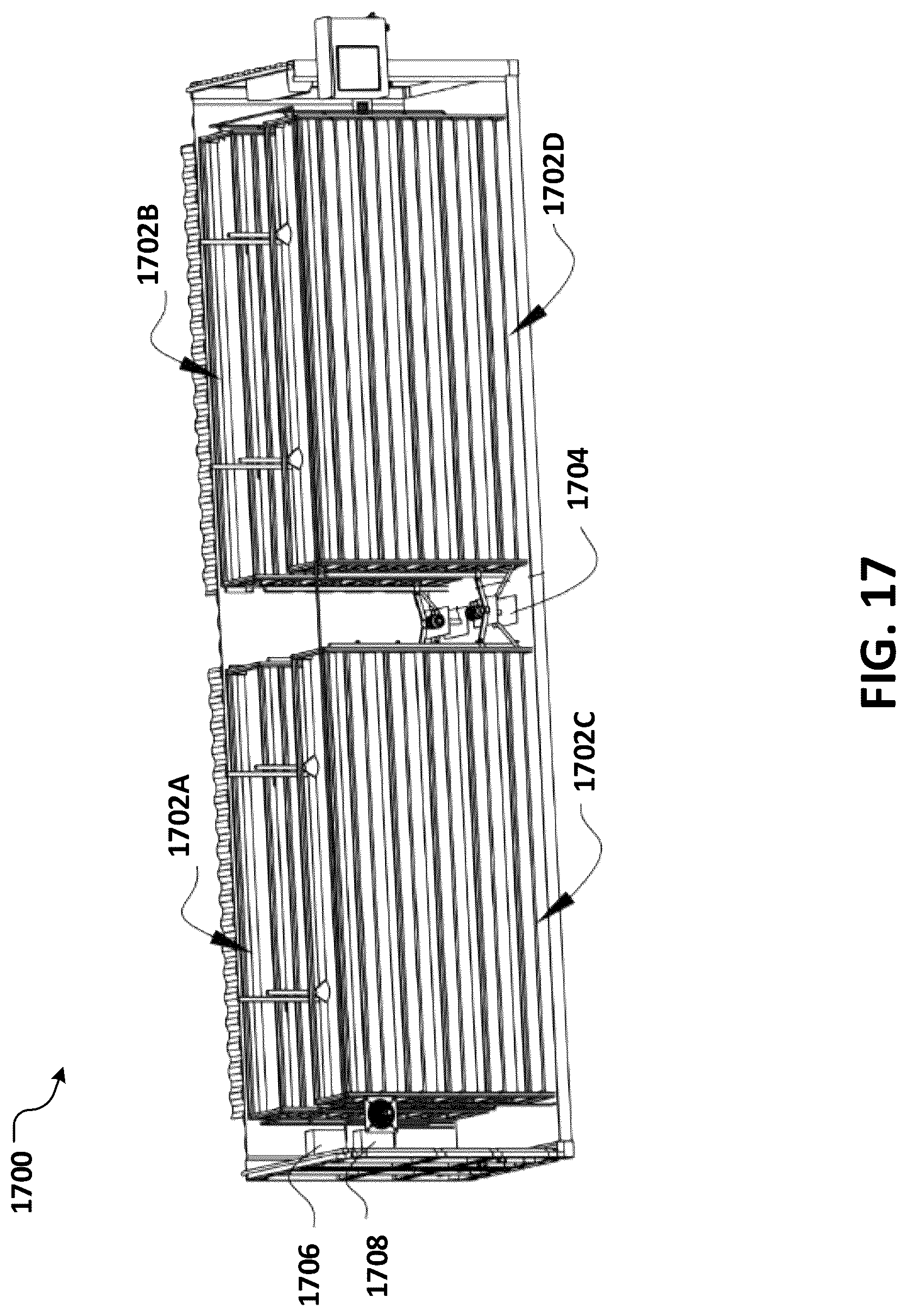 Patent US12102058 Figure 17 – Automated insect rearing facility, container, and modules