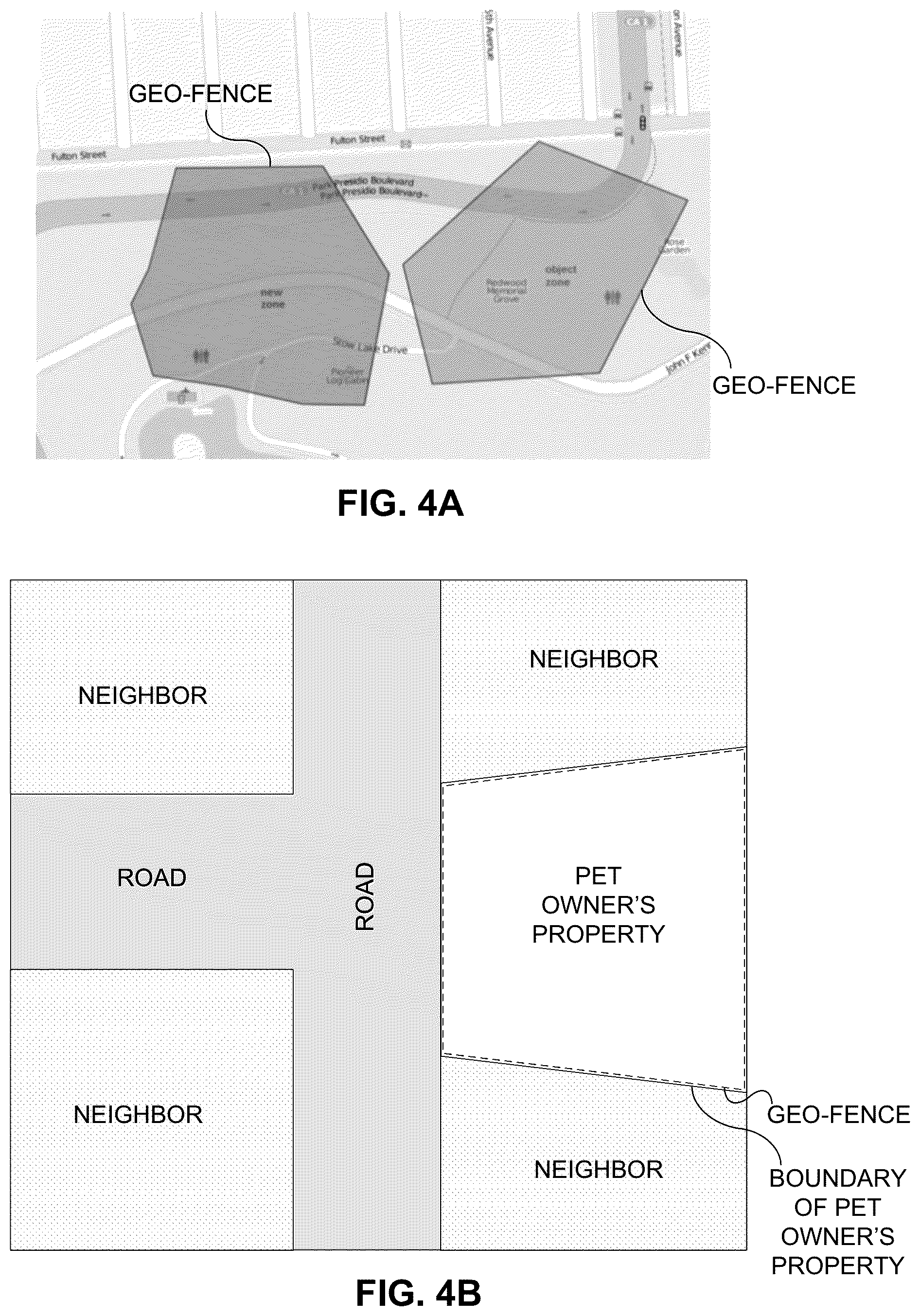 Patent US12102059 Figure 4 – Corrective collar utilizing geolocation technology