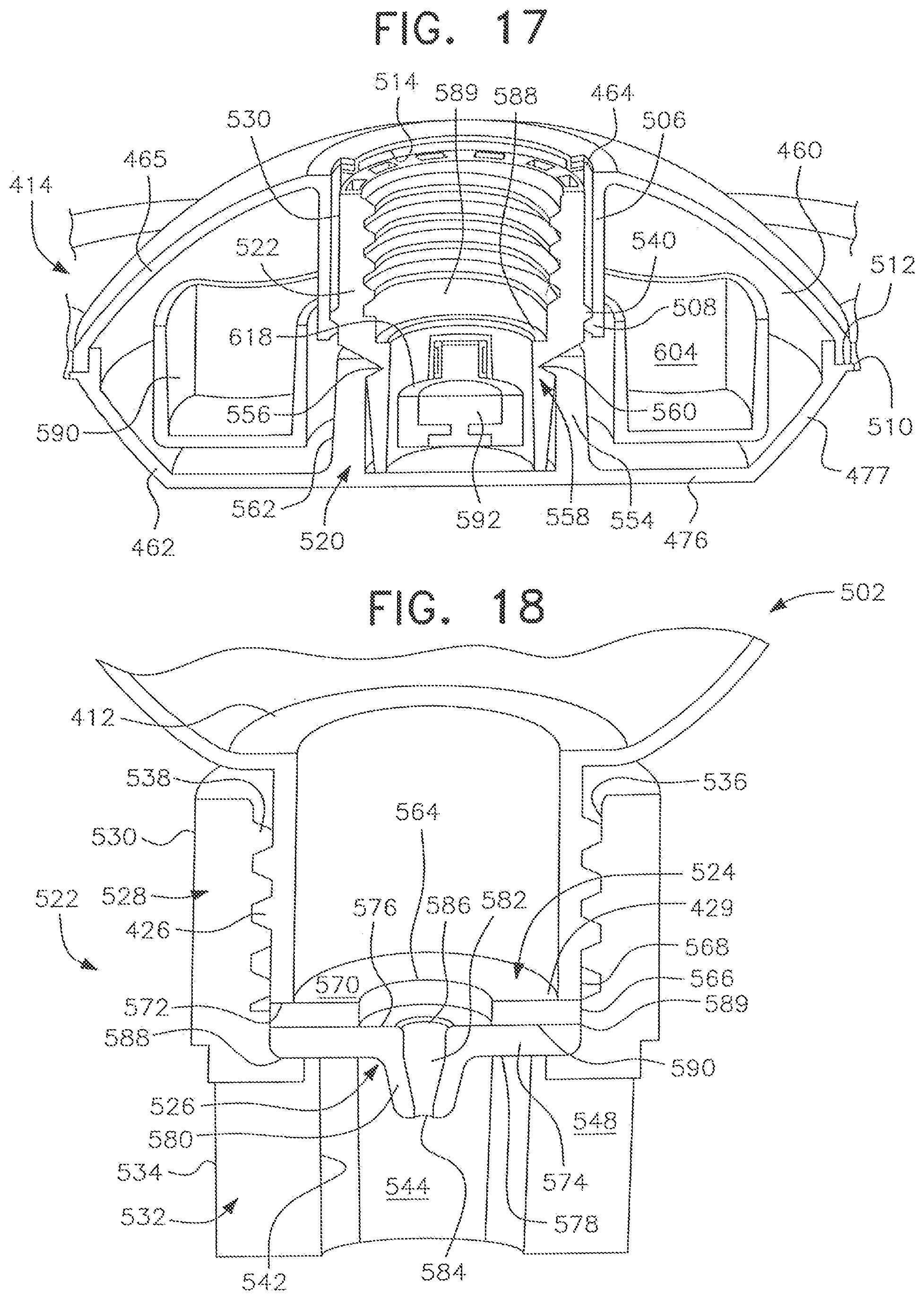 Patent US12102062 Figure 17 – Top-fill hummingbird feeder with float valve base closure mechanism