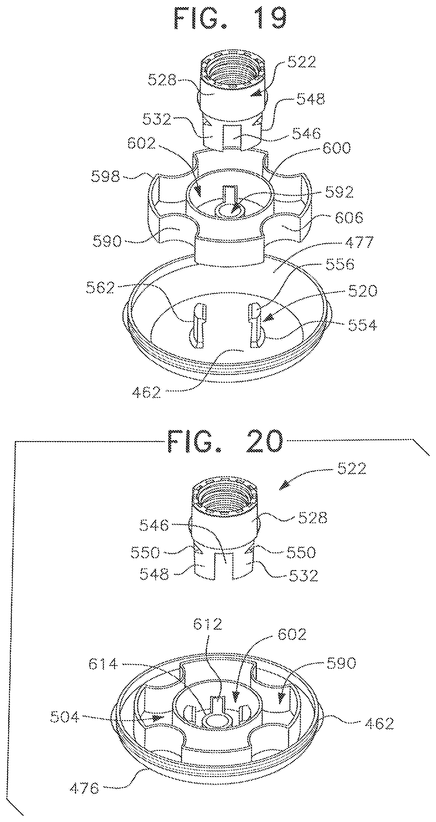 Patent US12102062 Figure 19 – Top-fill hummingbird feeder with float valve base closure mechanism