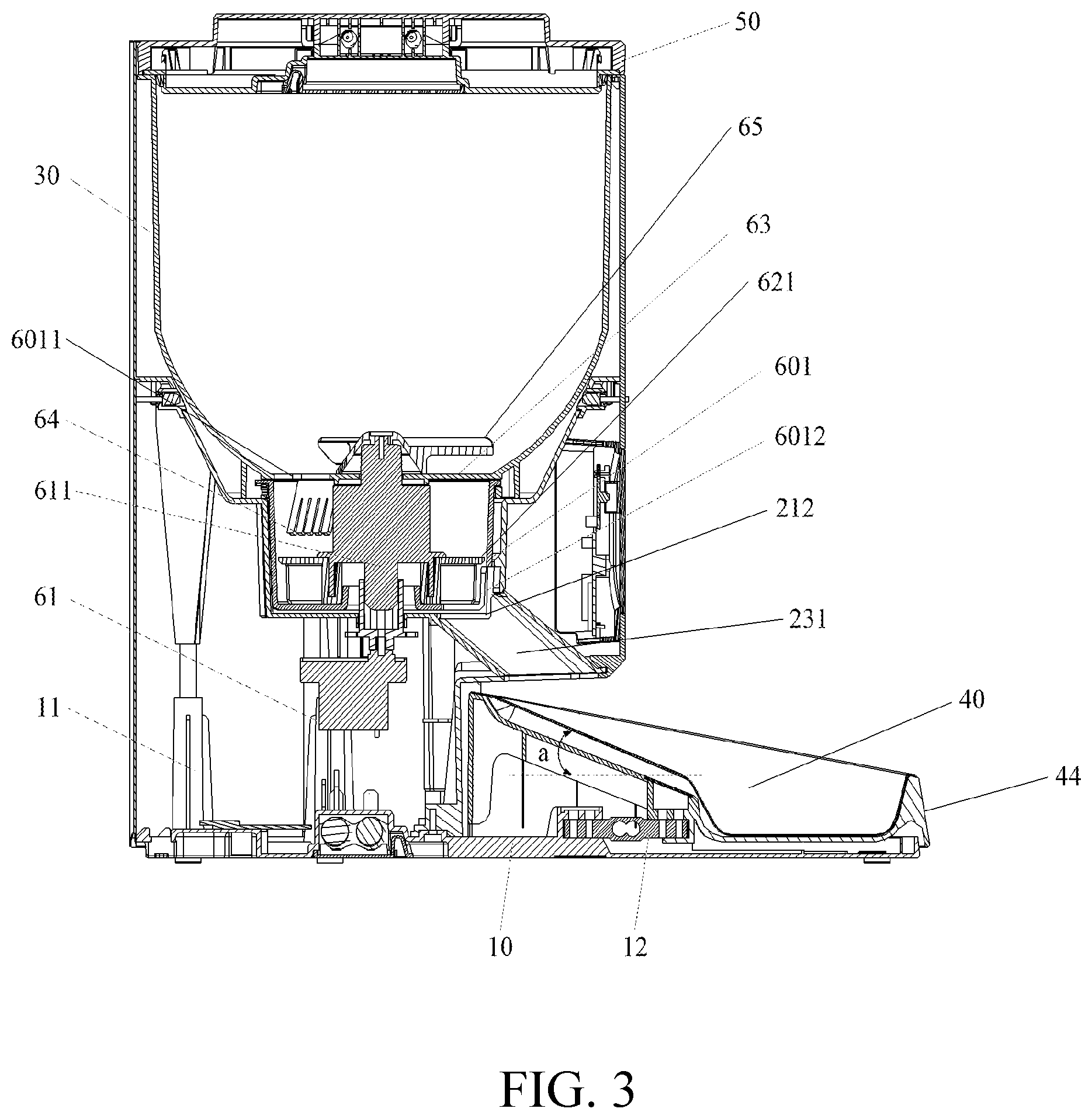 Patent US12102064 Figure 3 – Pet feeder