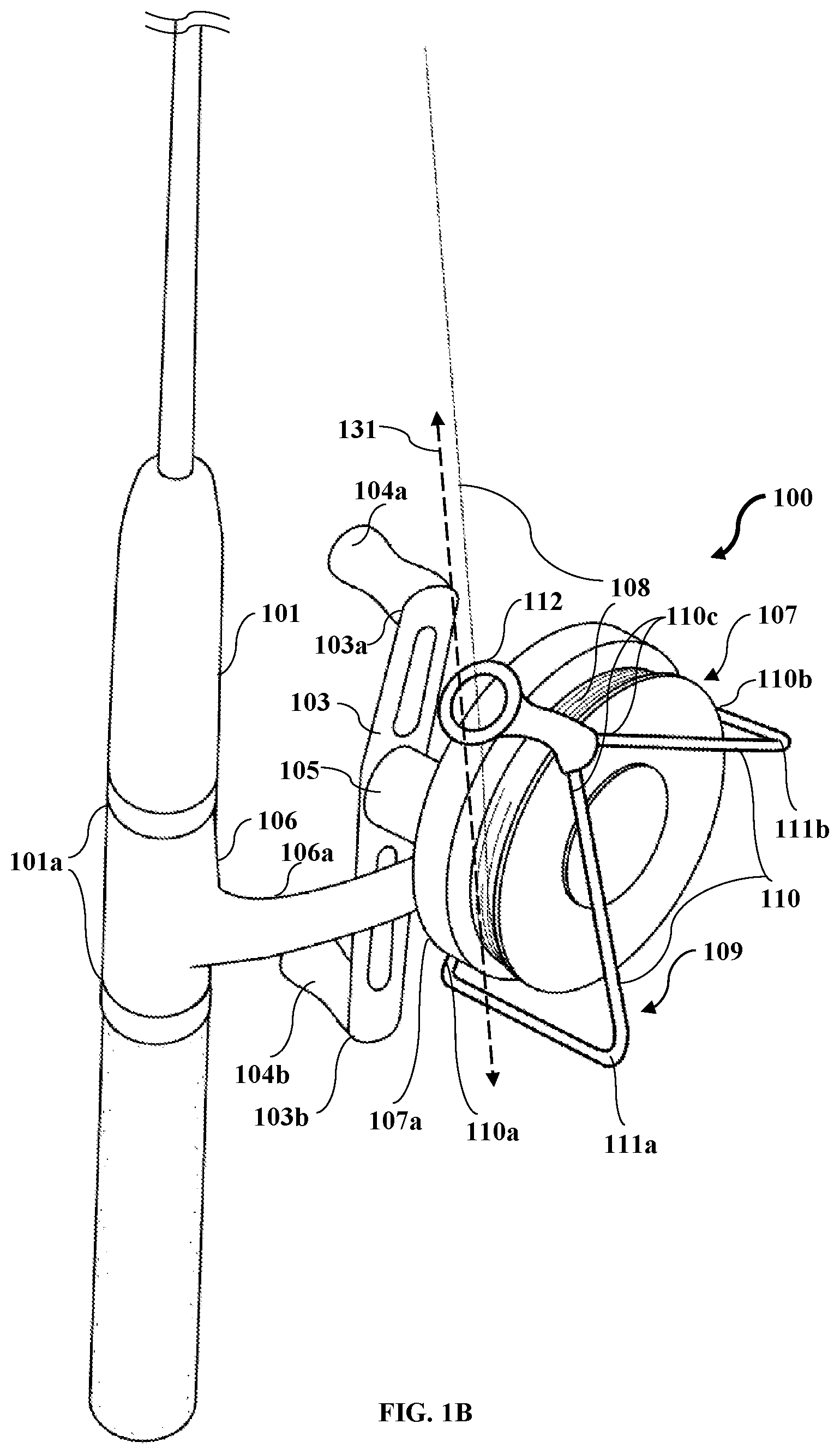 Patent US12102073 Figure 2 – Fishing reel with a line transfer mechanism