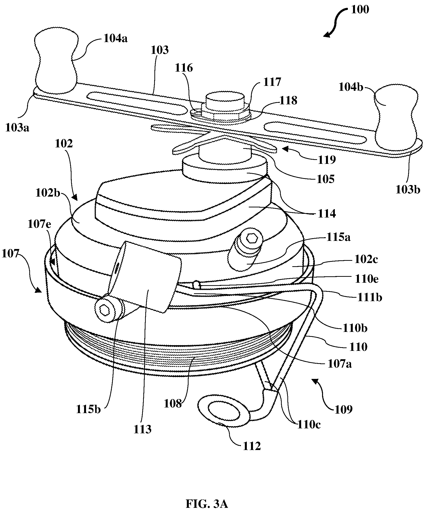 Patent US12102073 Figure 5 – Fishing reel with a line transfer mechanism
