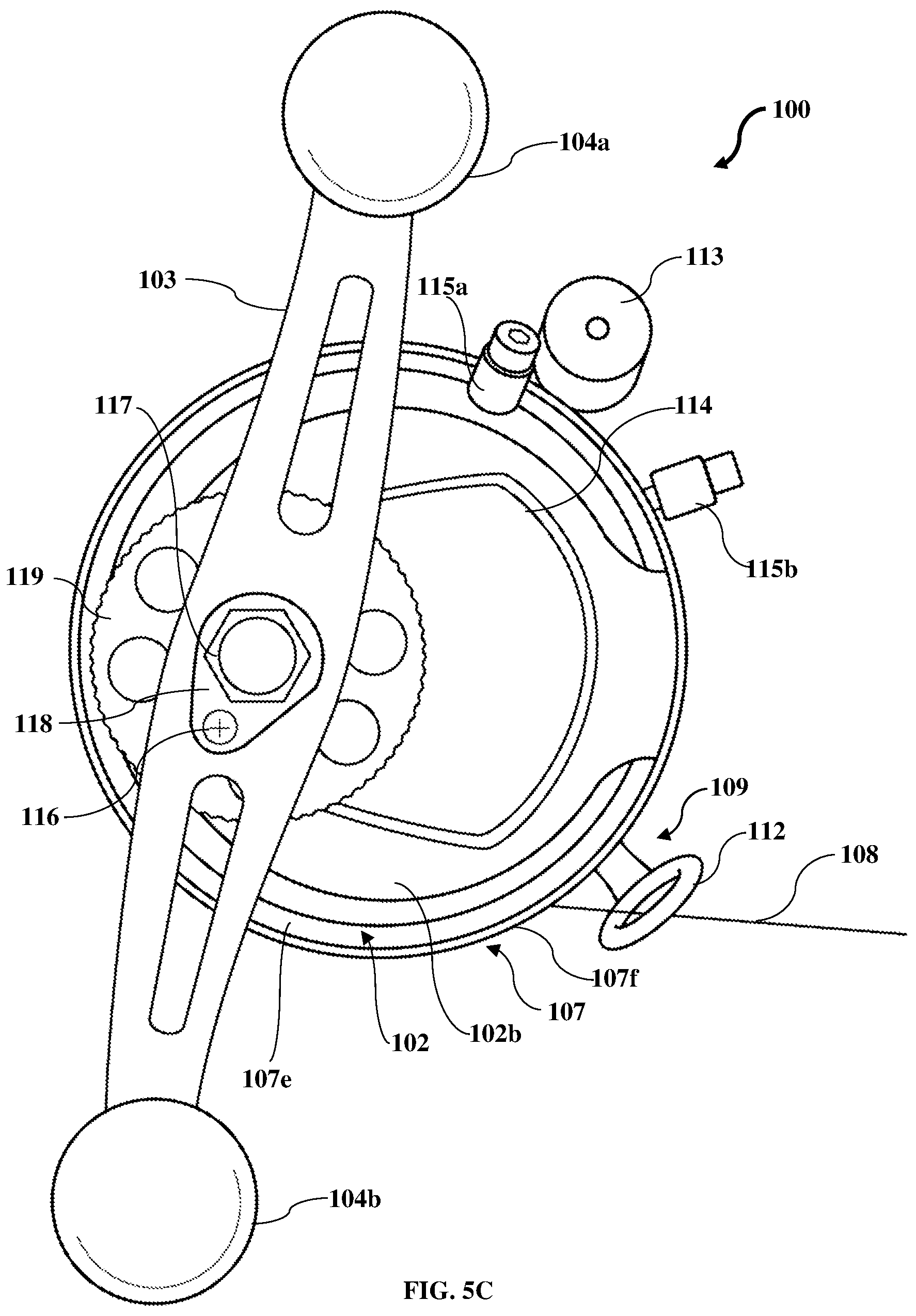 Patent US12102073 Figure 10 – Fishing reel with a line transfer mechanism