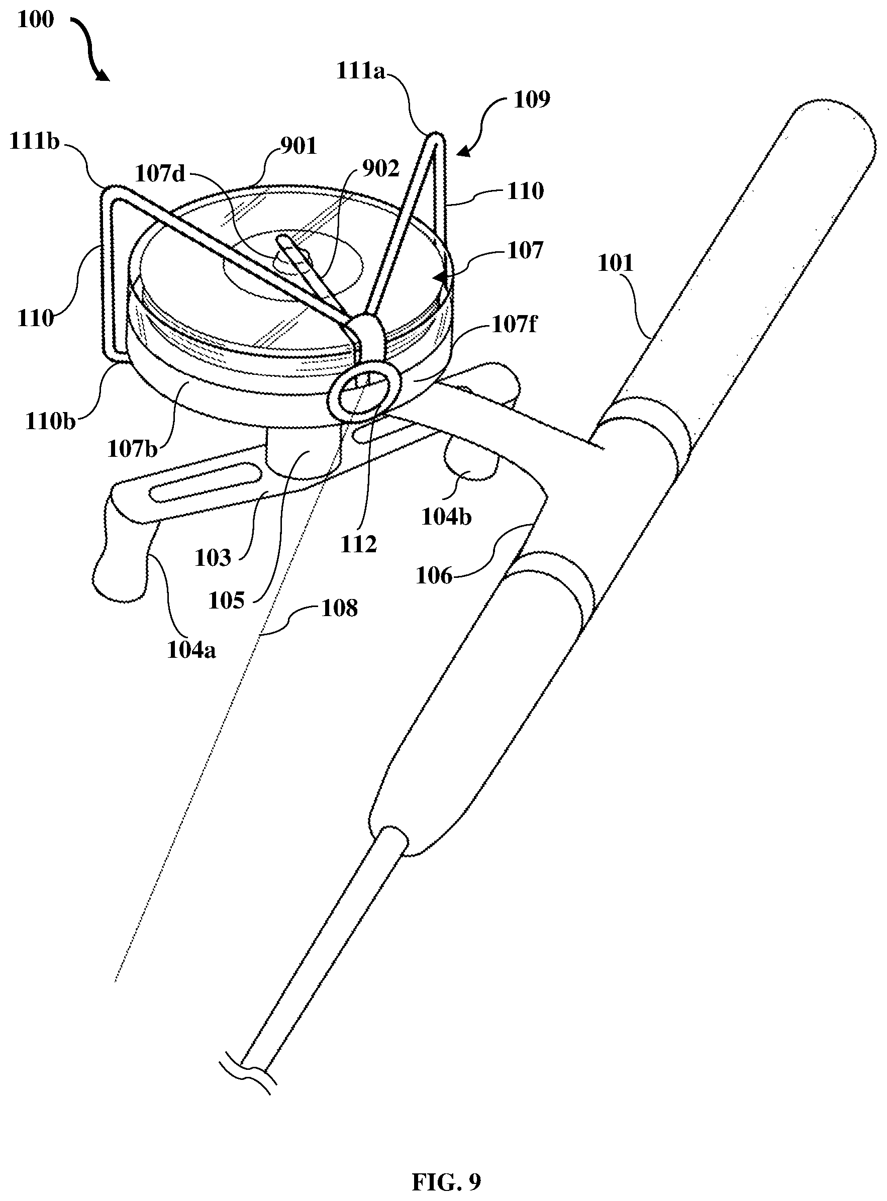 Patent US12102073 Figure 14 – Fishing reel with a line transfer mechanism