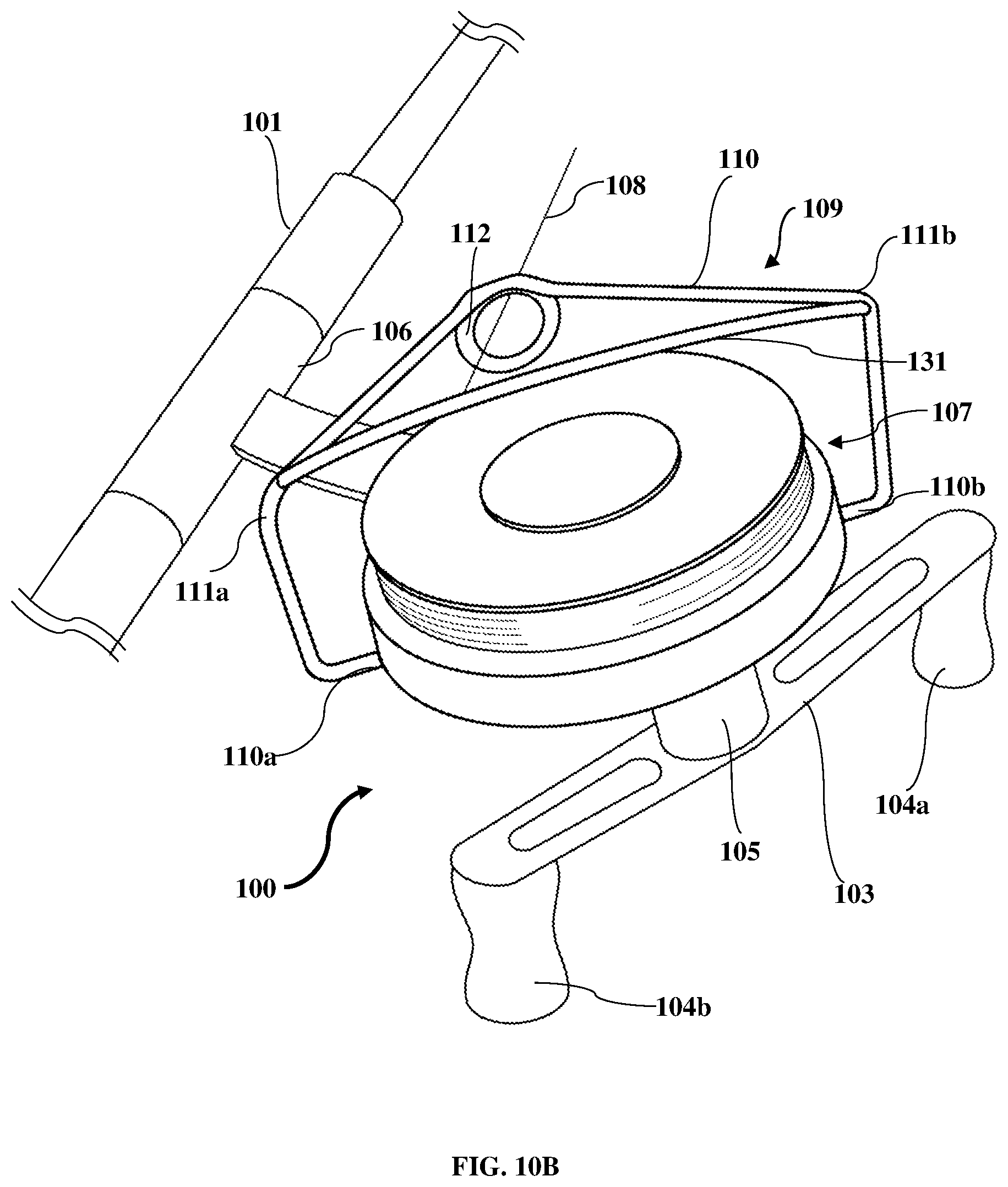 Patent US12102073 Figure 16 – Fishing reel with a line transfer mechanism