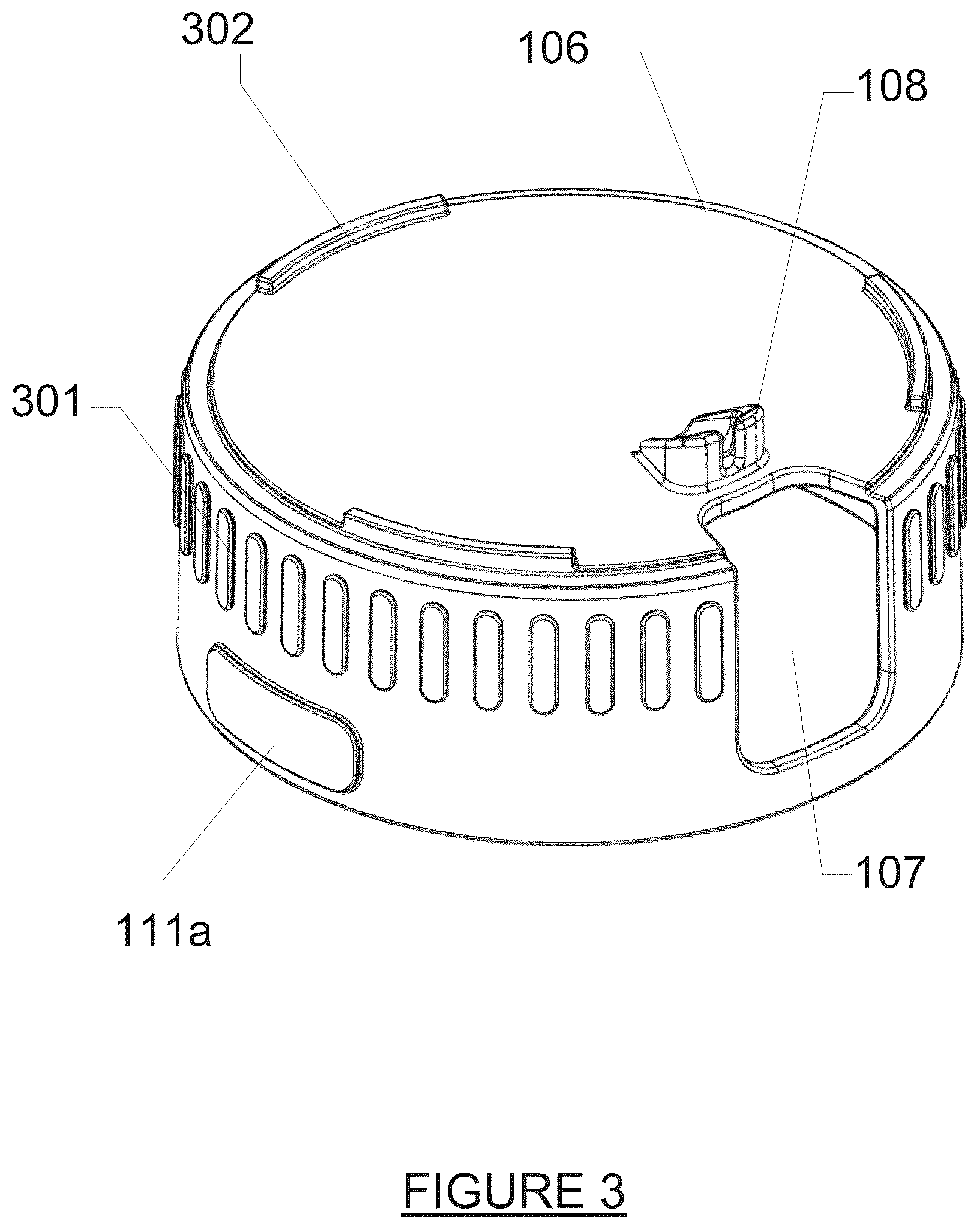 Patent US12102076 Figure 3 – Fishing bait cartridge