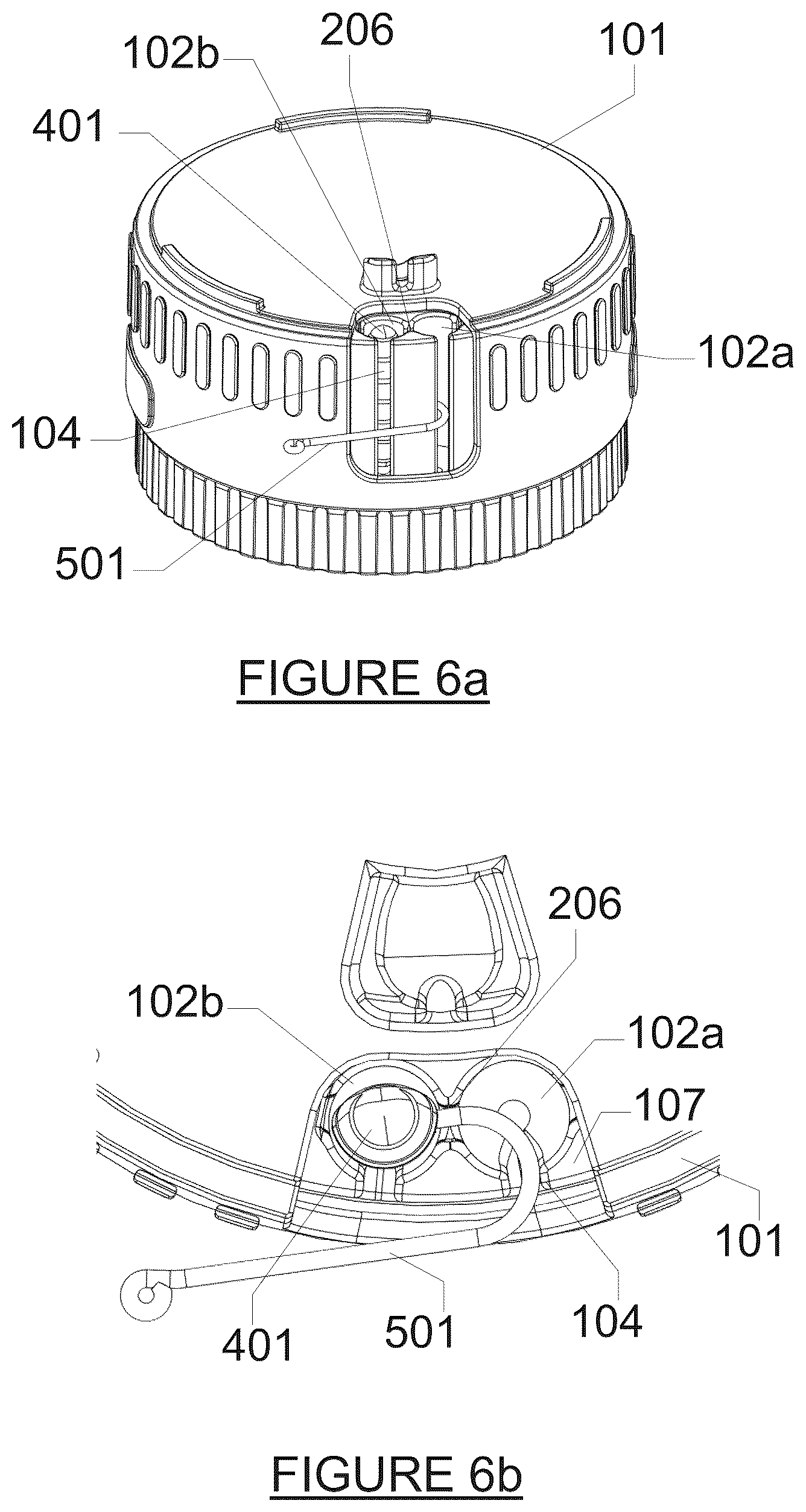 Patent US12102076 Figure 6 – Fishing bait cartridge