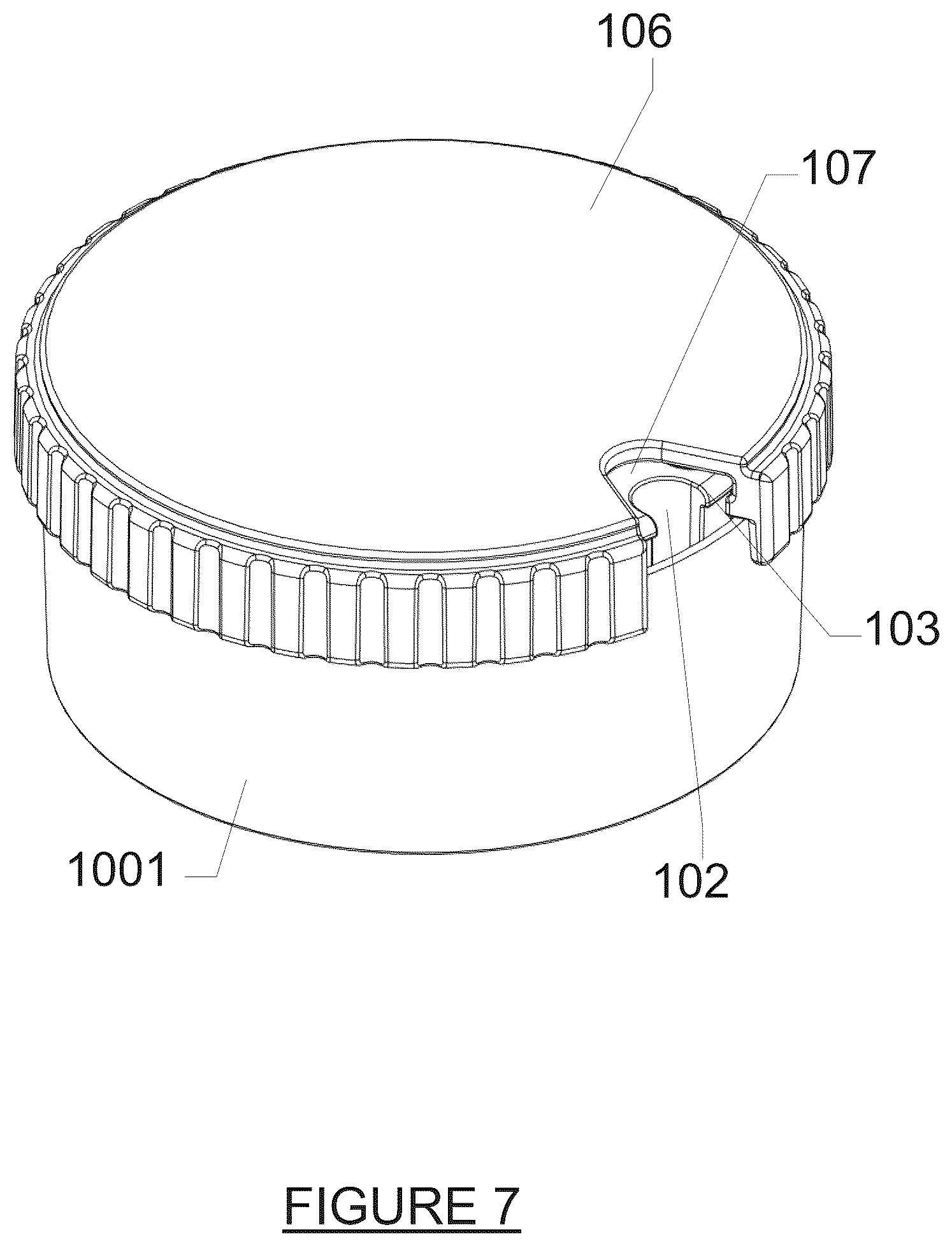 Patent US12102076 Figure 7 – Fishing bait cartridge