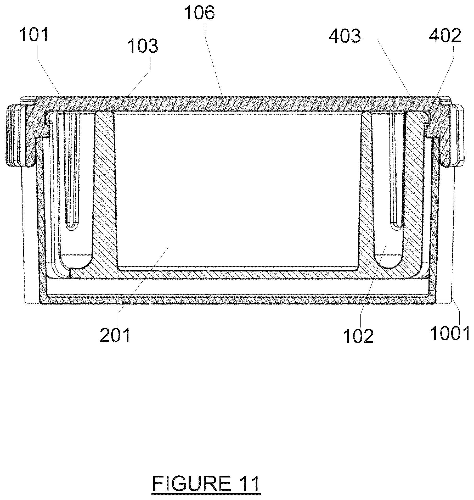 Patent US12102076 Figure 11 – Fishing bait cartridge