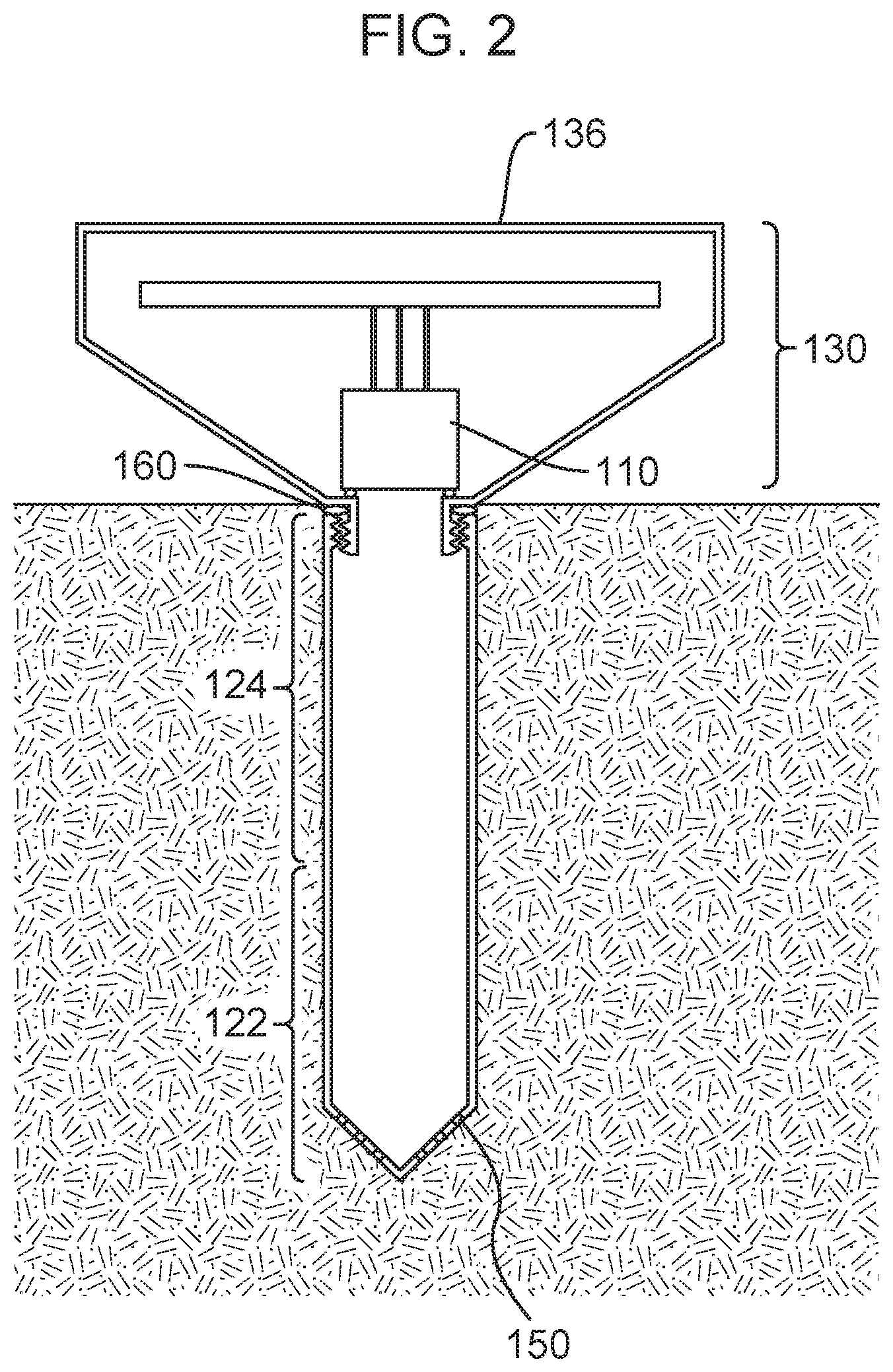 Patent US12102079 Figure 2 – Gas monitoring device and method