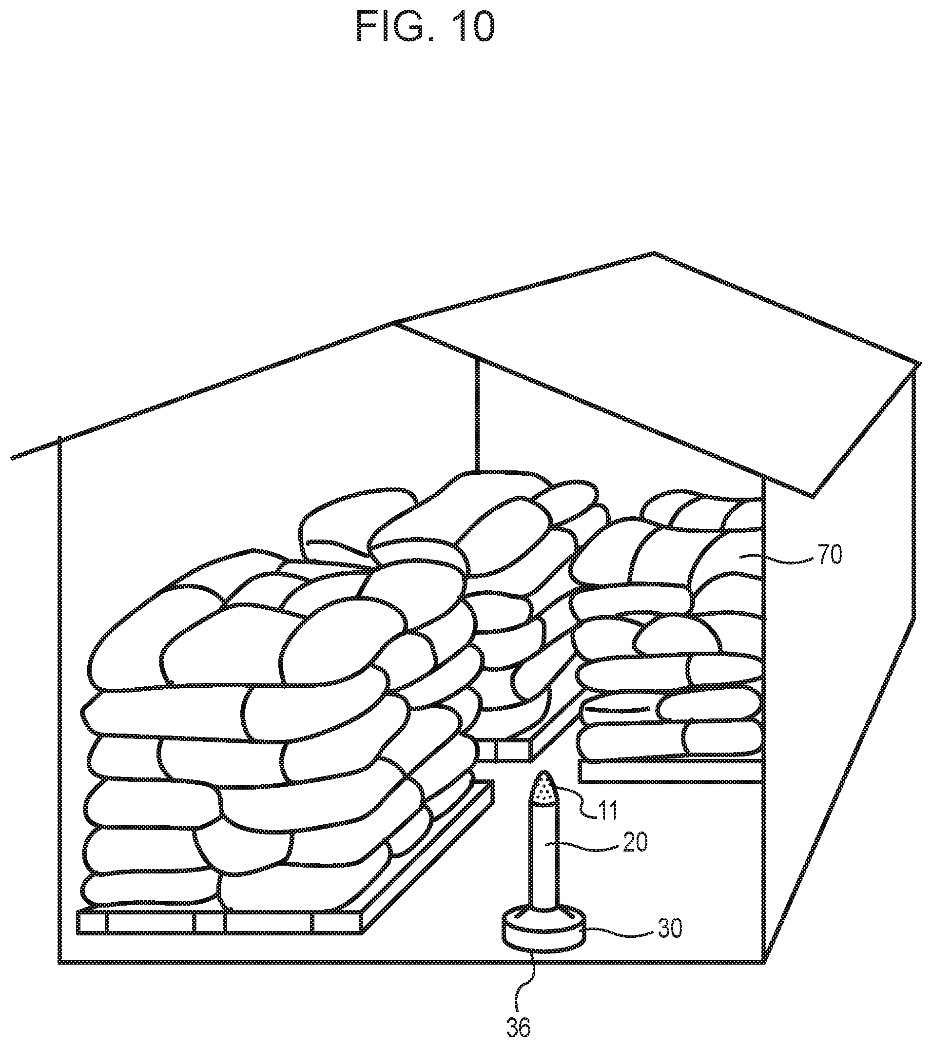 Patent US12102079 Figure 13 – Gas monitoring device and method