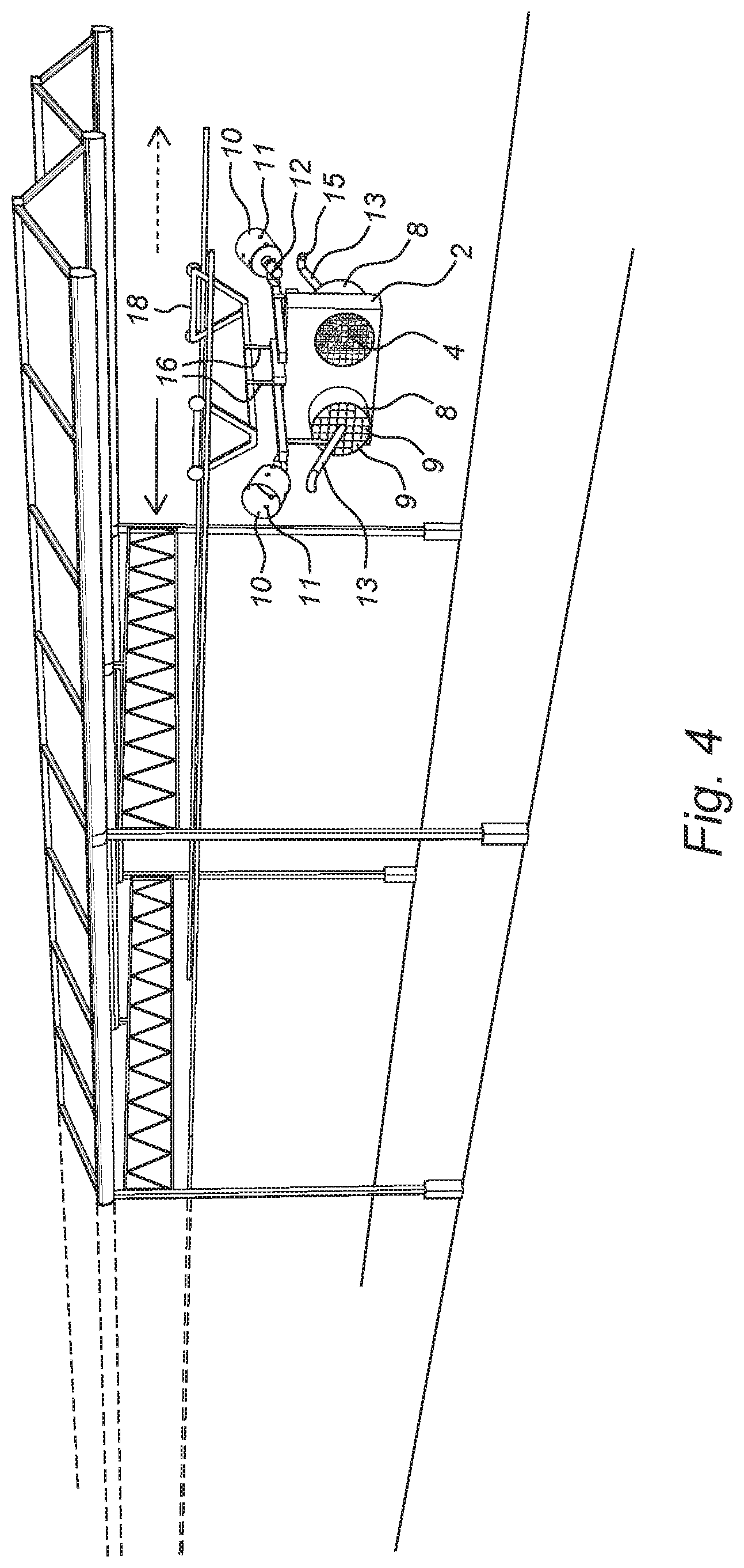 Patent US12102082 Figure 4 – Method and device for distributing a particulate material