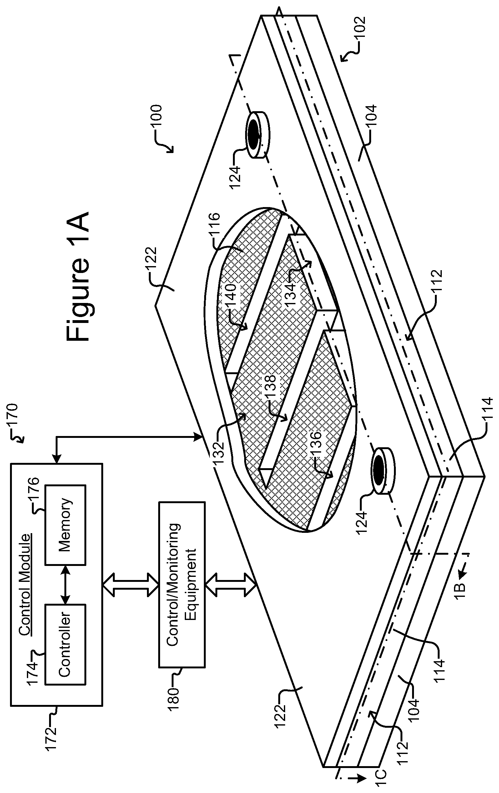 Patent US12102083 Figure 1 – Freezing and archiving cells on a microfluidic device