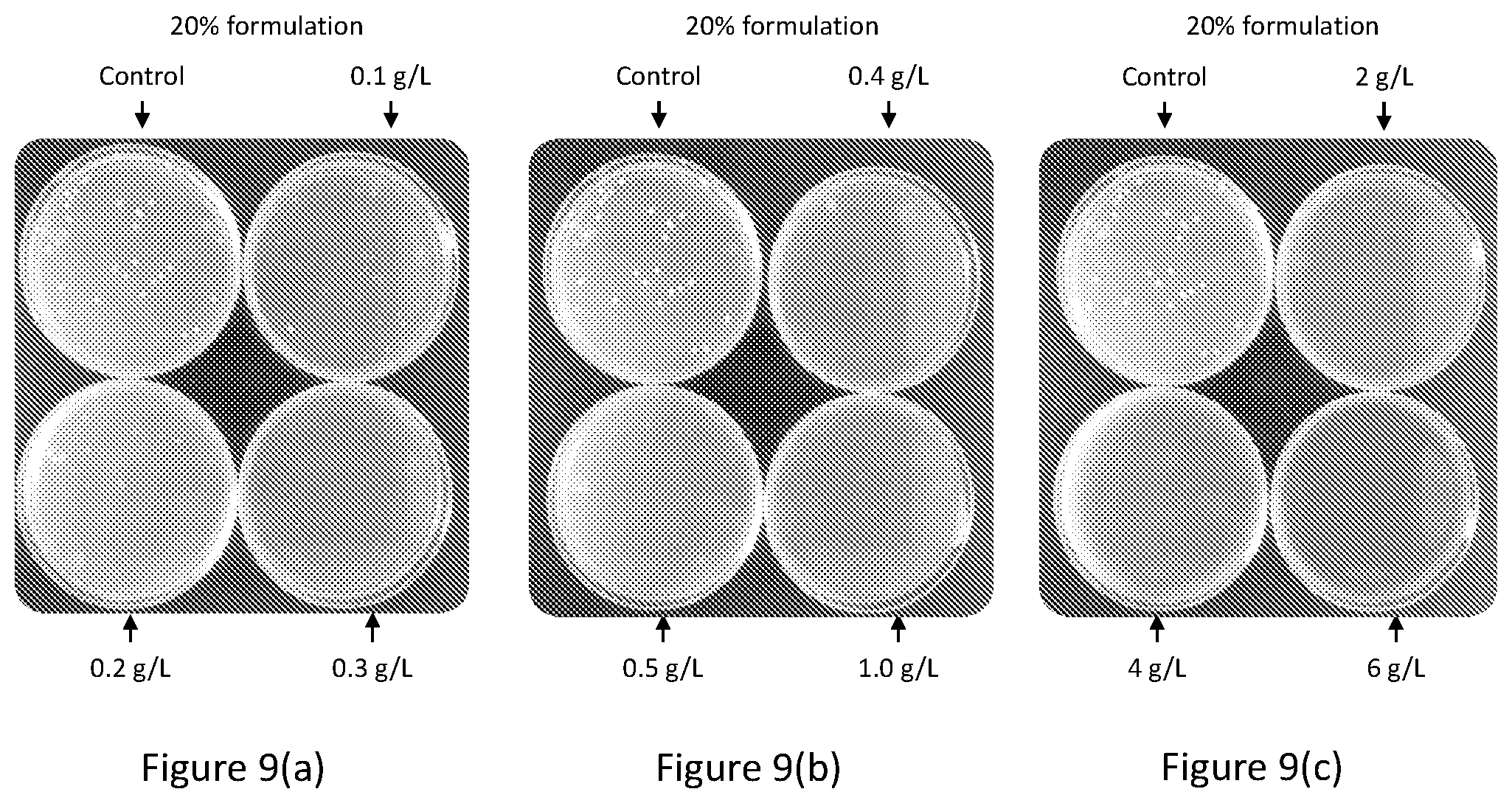 Patent US12102088 Figure 9 – Tannin formulations for agricultural use in plants