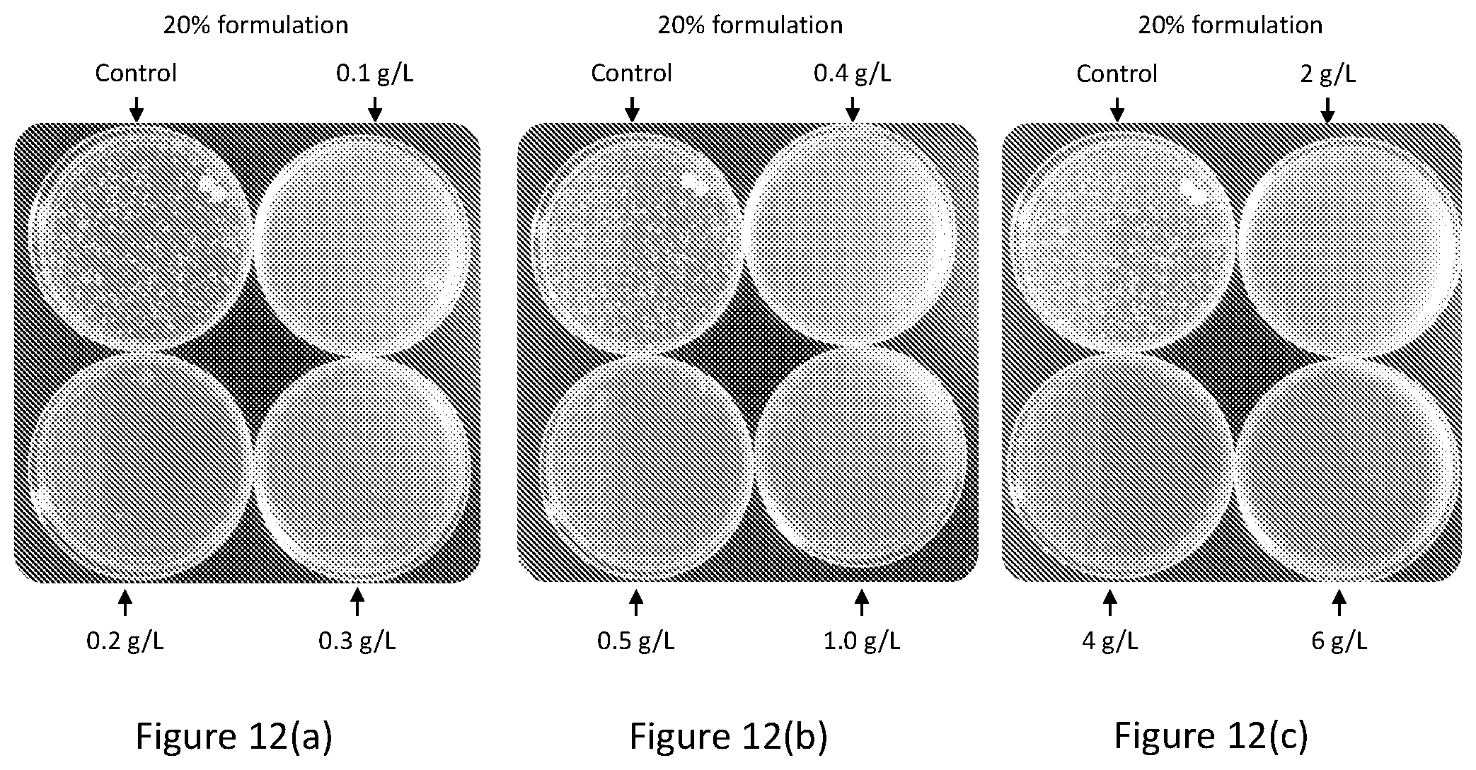 Patent US12102088 Figure 12 – Tannin formulations for agricultural use in plants