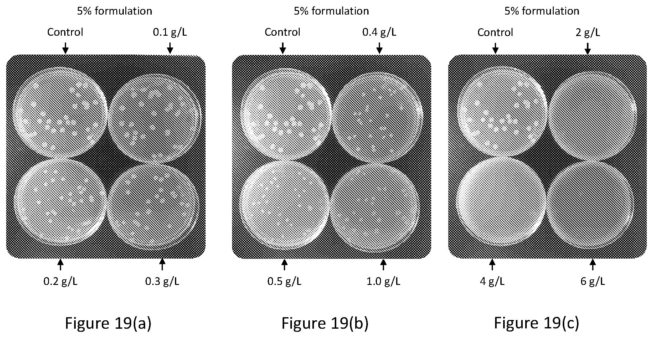 Patent US12102088 Figure 19 – Tannin formulations for agricultural use in plants
